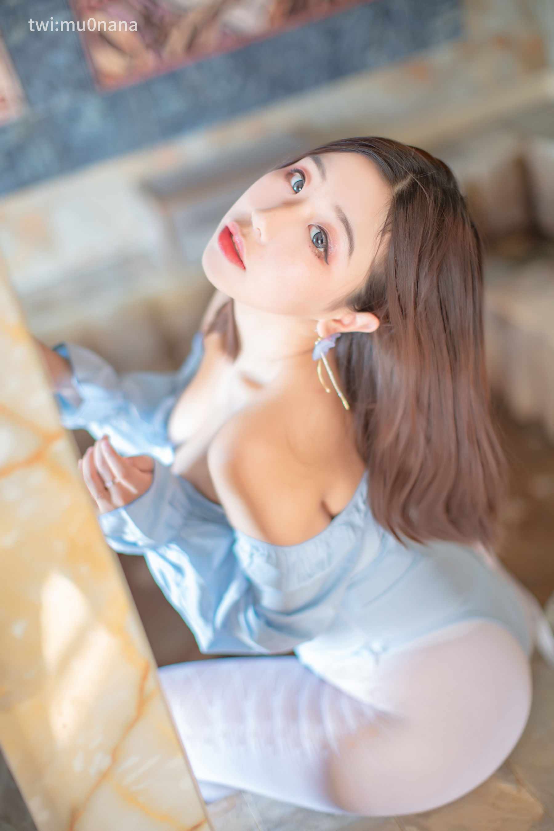 动漫博主穆零Mu0 - 温泉 白丝-图15