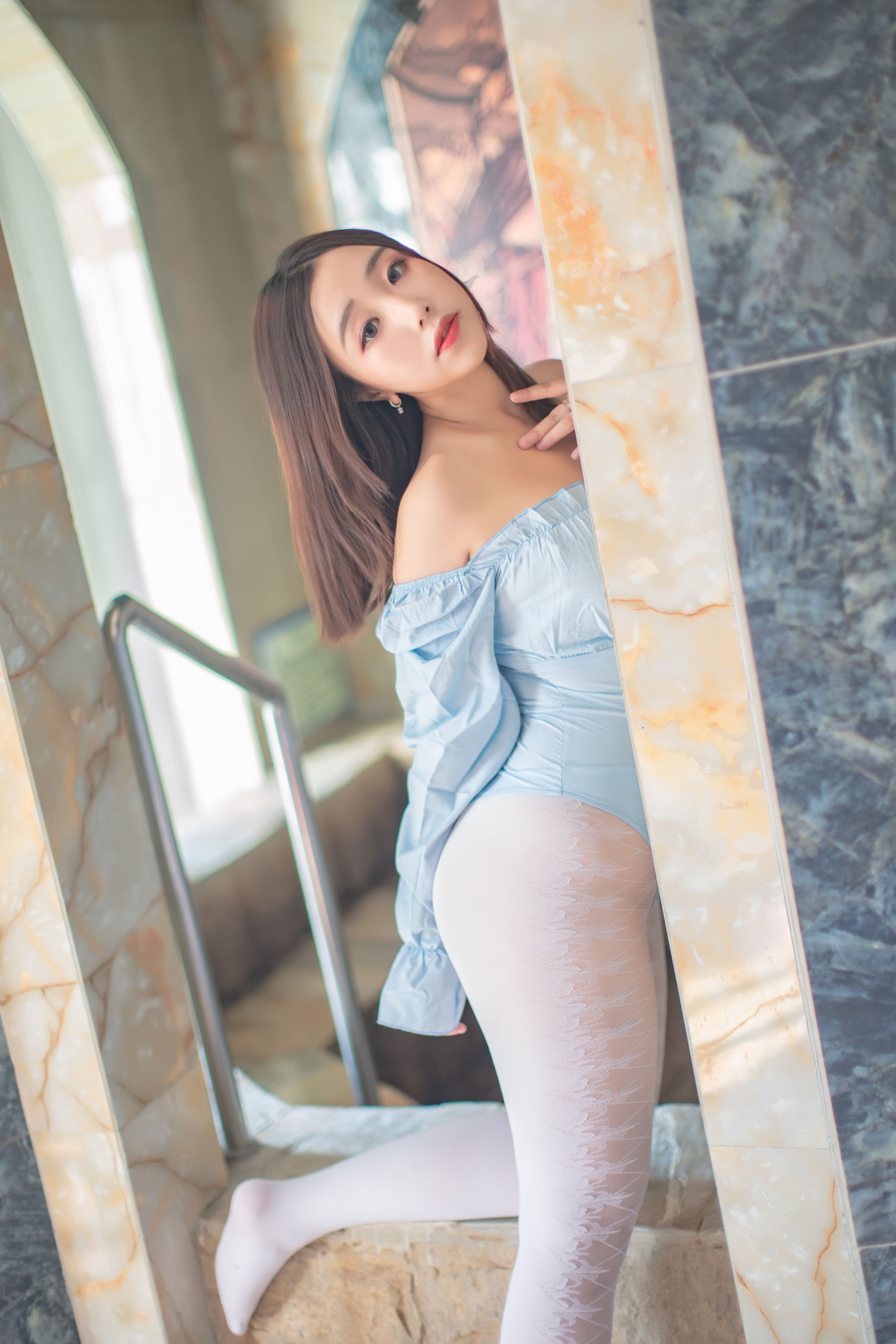 动漫博主穆零Mu0 - 温泉 白丝-图32