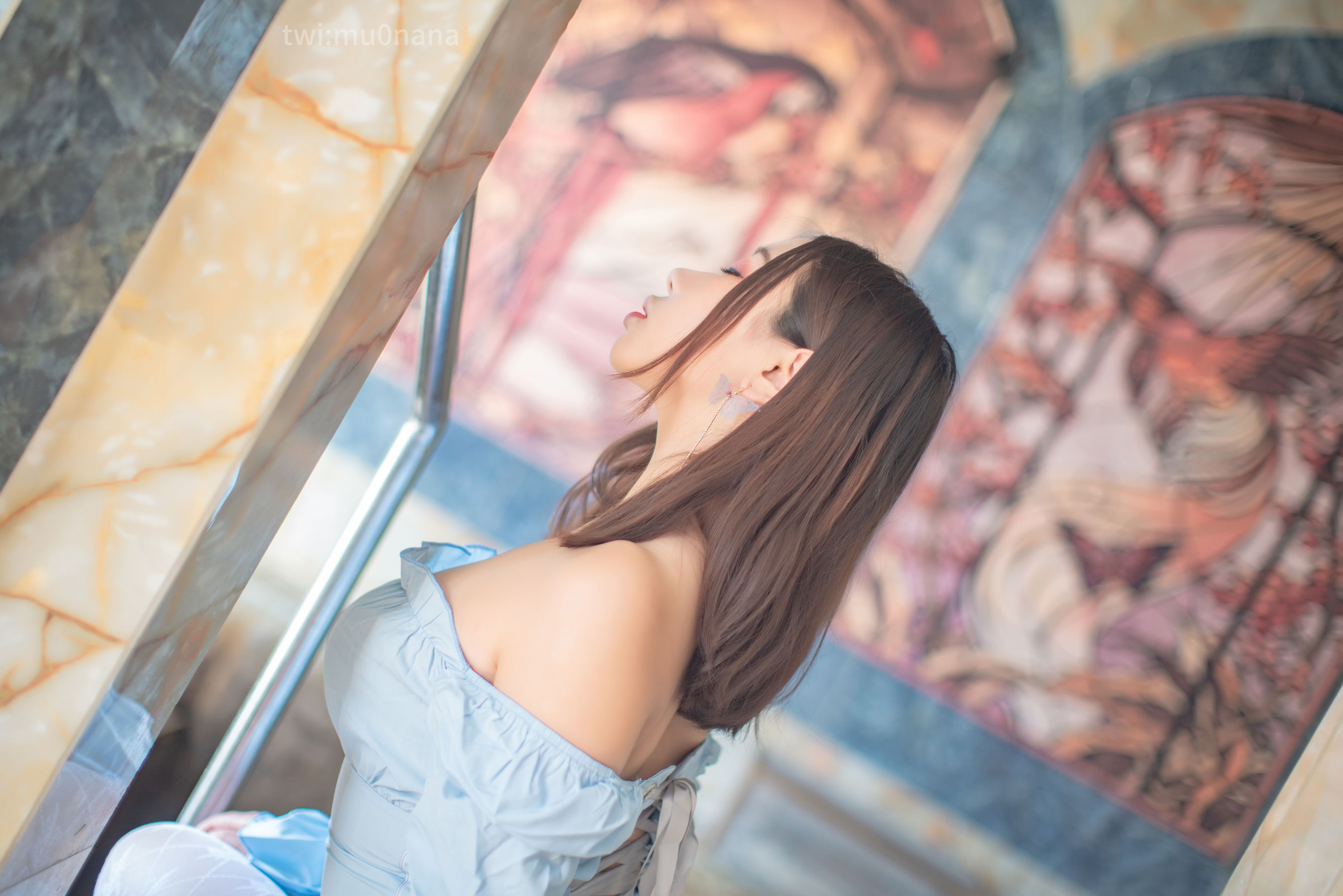 动漫博主穆零Mu0 - 温泉 白丝-图8