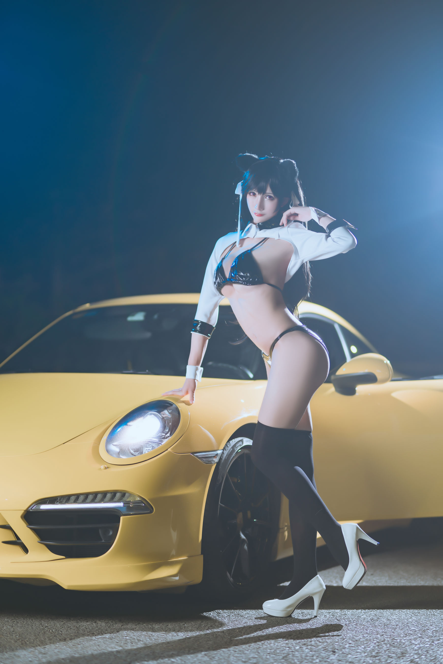 动漫博主雅祈 - 碧蓝航线赛车爱宕-图0