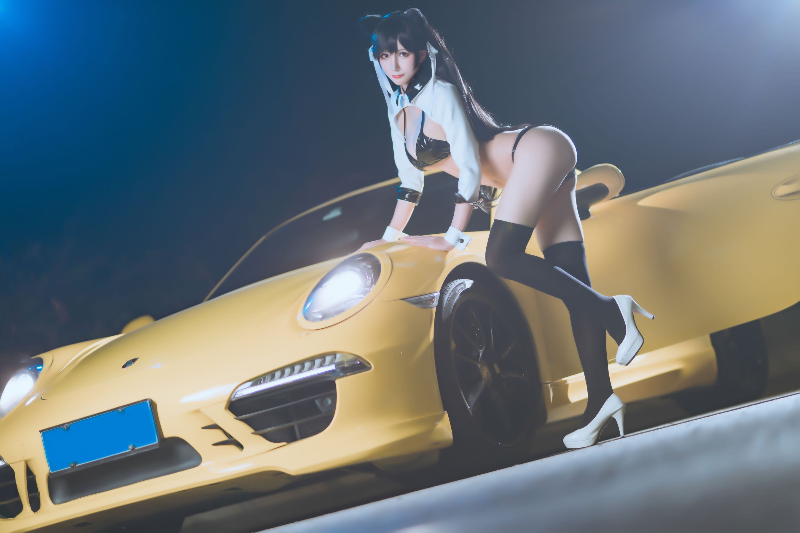 动漫博主雅祈 - 碧蓝航线赛车爱宕-图1