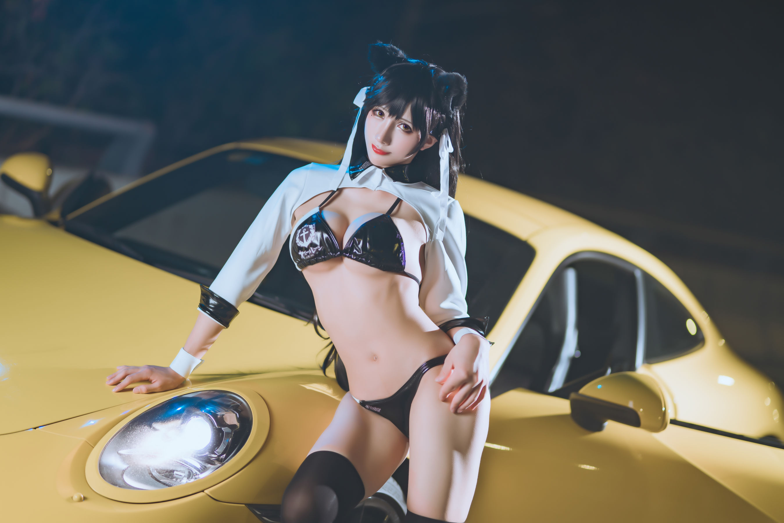 动漫博主雅祈 - 碧蓝航线赛车爱宕-图3