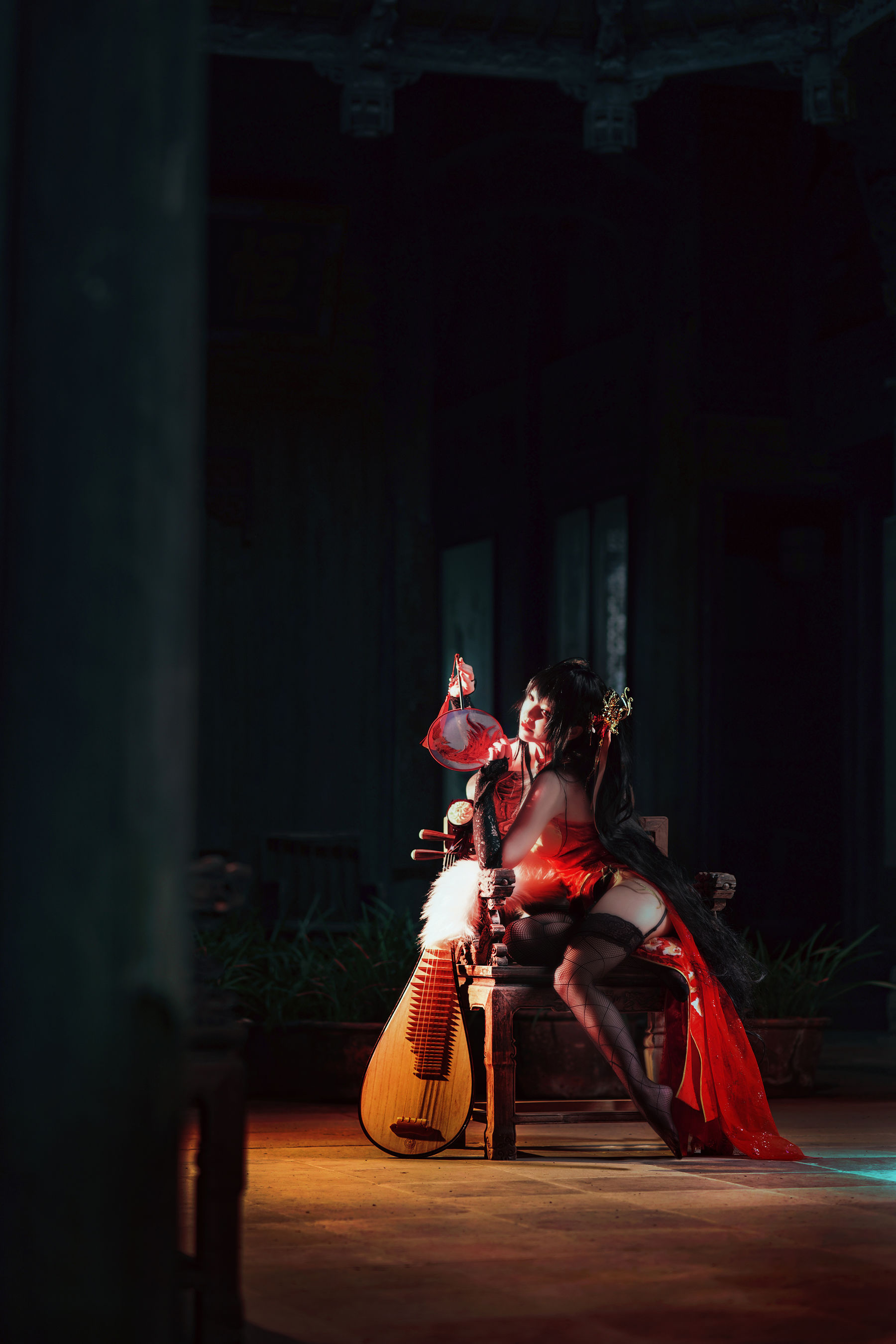 半半子 - 大凤旗袍-图16