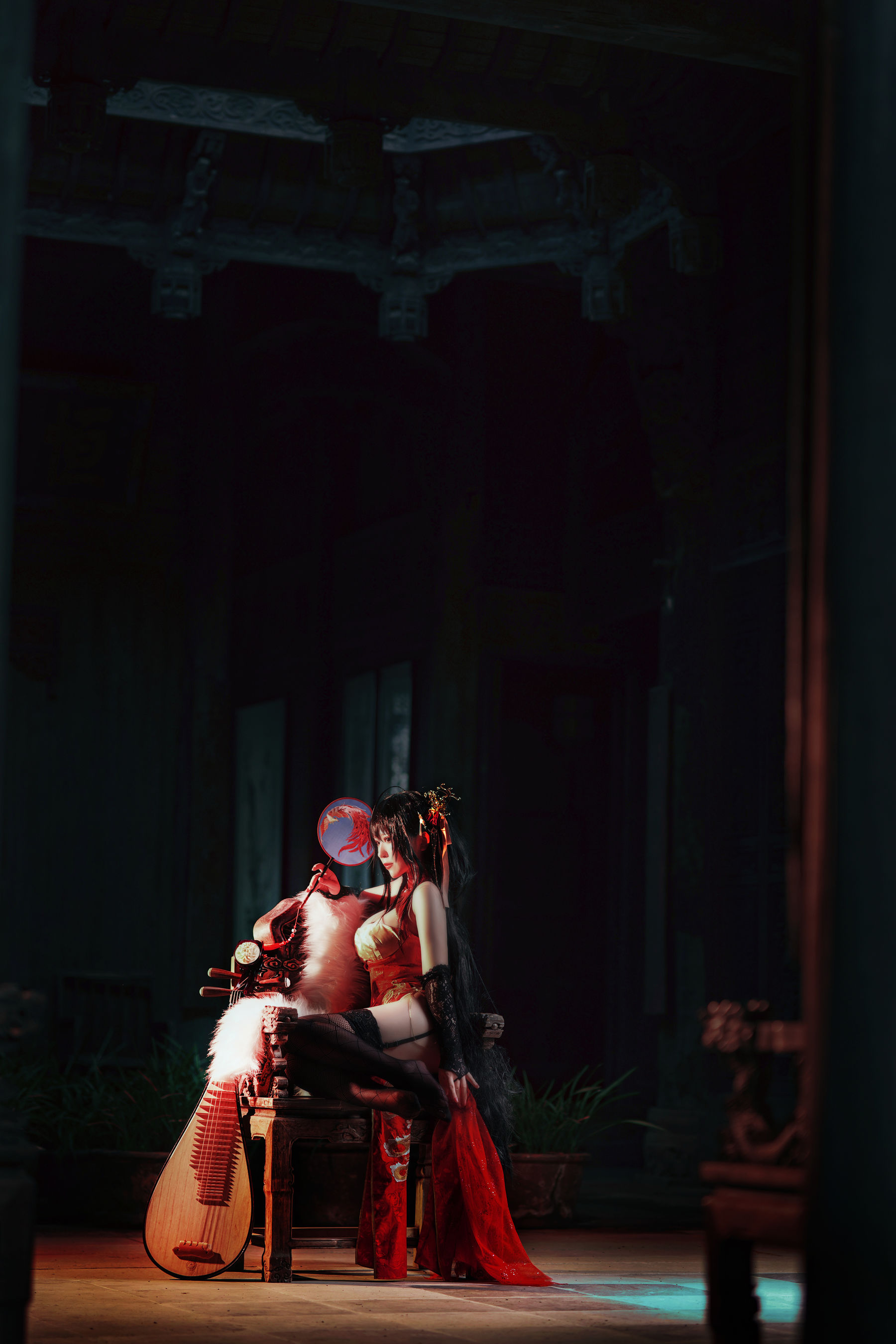 半半子 - 大凤旗袍-图18