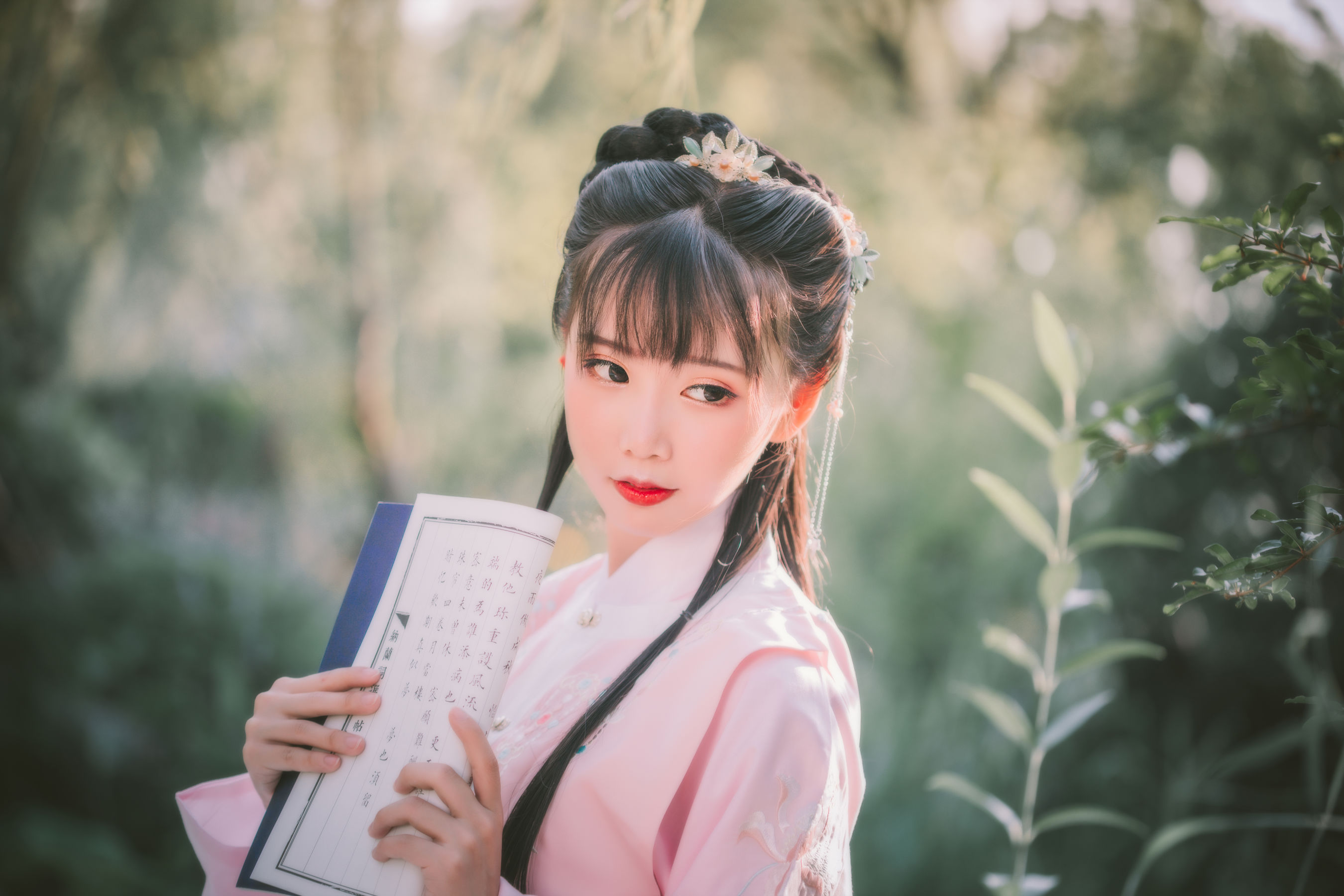 可爱人气Coser面饼仙儿 - 明治汉服-图10