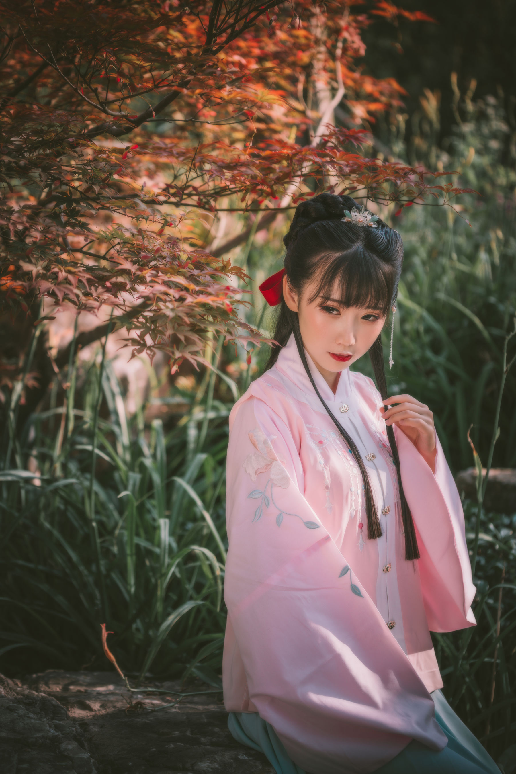 可爱人气Coser面饼仙儿 - 明治汉服-图1