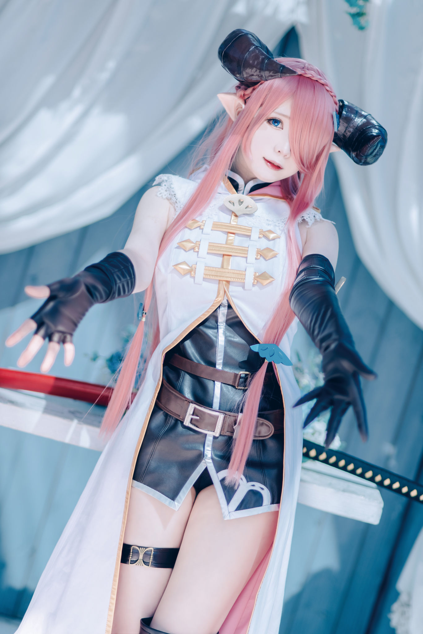 微博妹纸霜月shimo - 碧蓝幻想 娜尔梅亚-图56