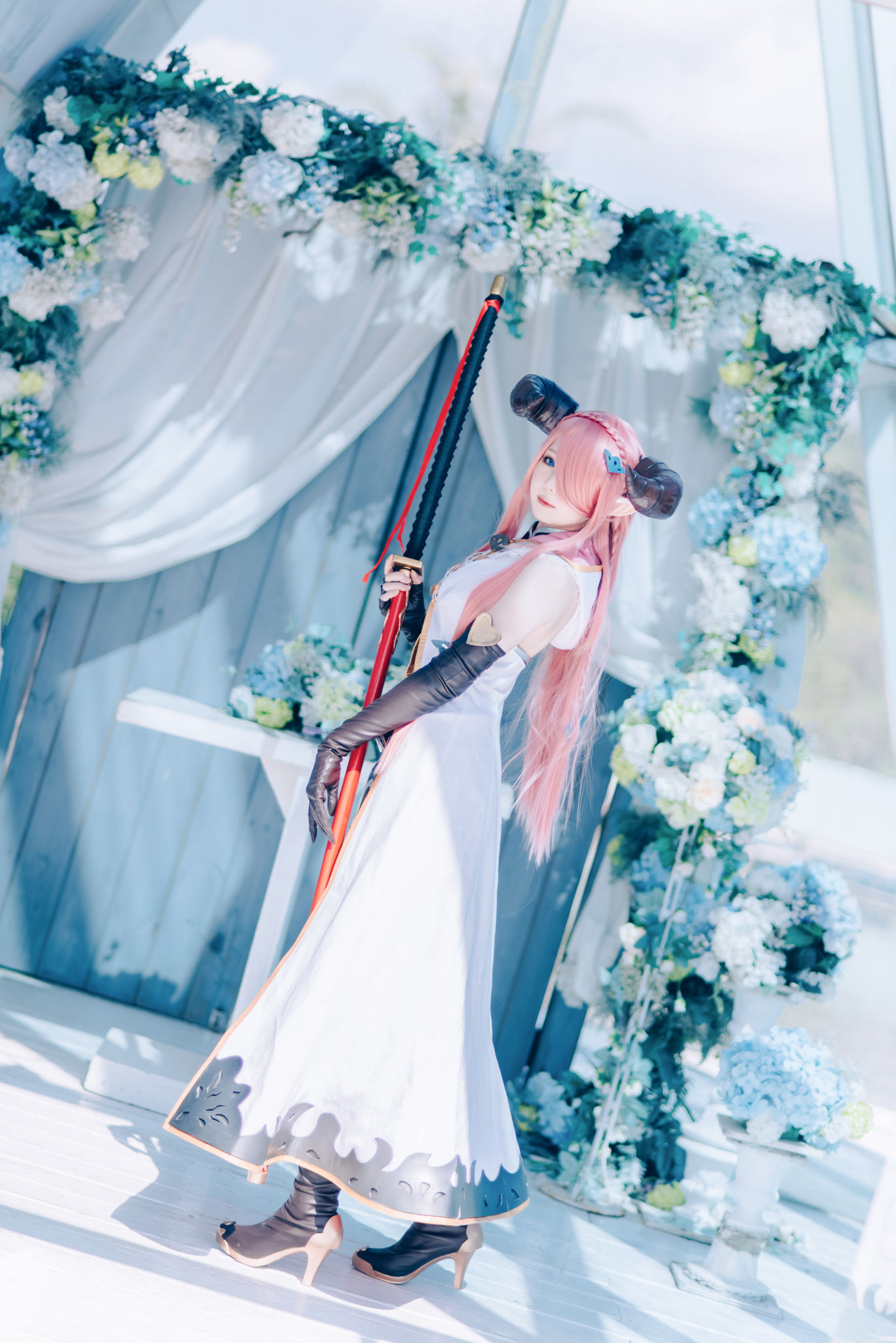 微博妹纸霜月shimo - 碧蓝幻想 娜尔梅亚-图65