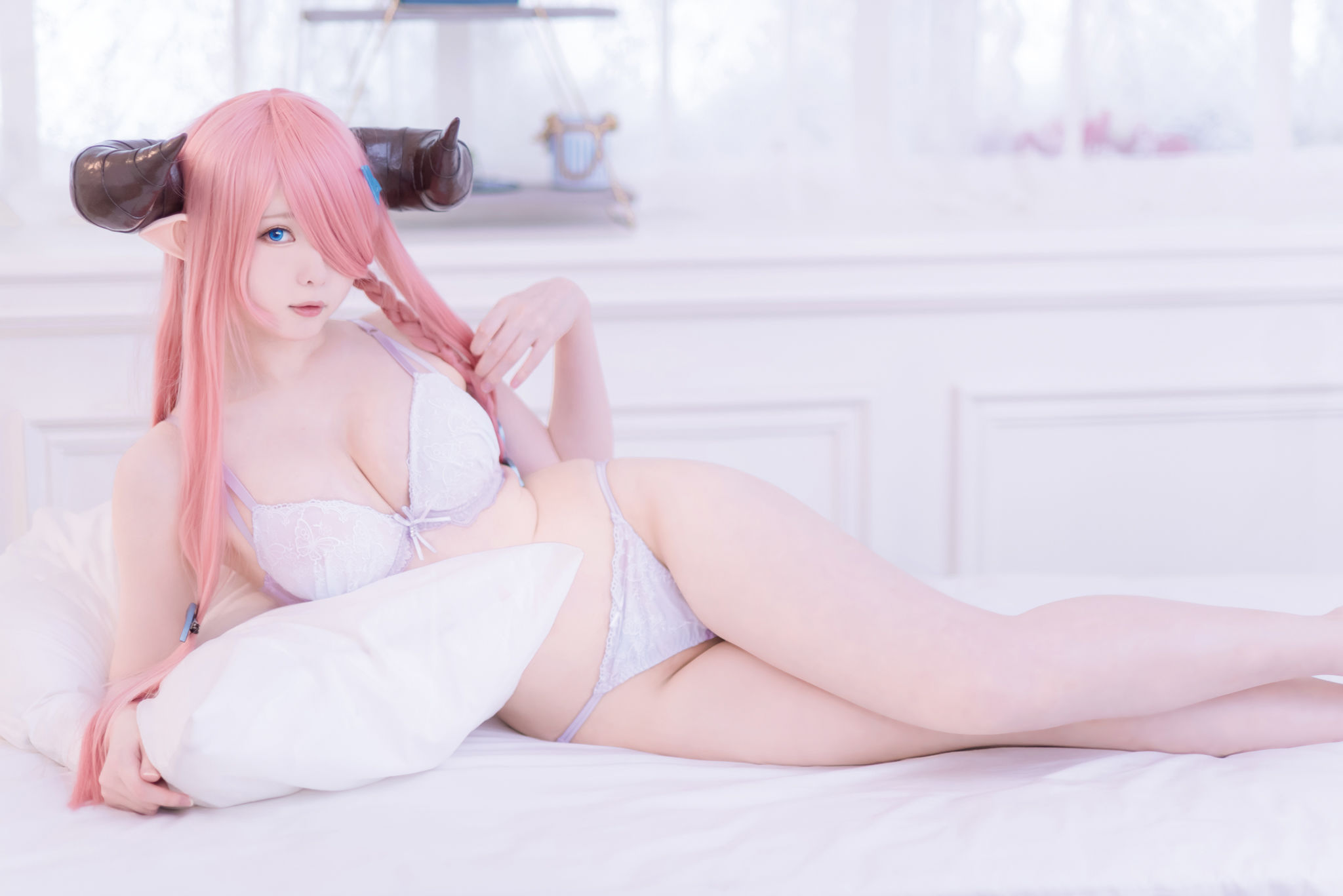 微博妹纸霜月shimo - 碧蓝幻想 娜尔梅亚-图89