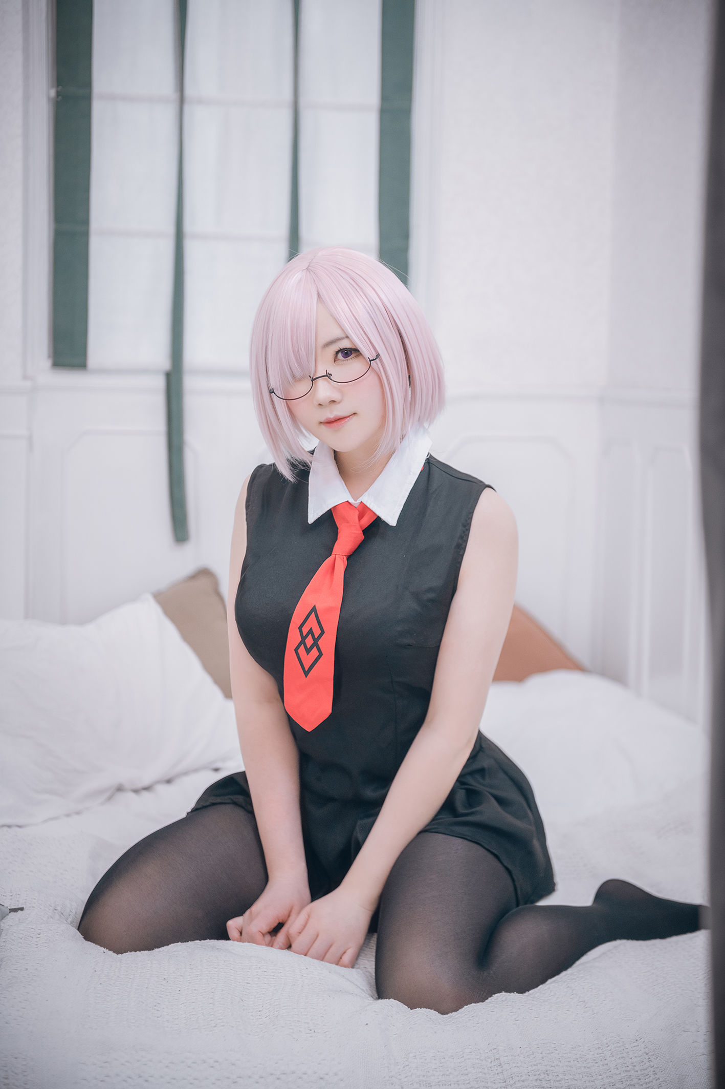 微肉感萌妹是本末末 - 玛修常服＆猫咪下着-图12