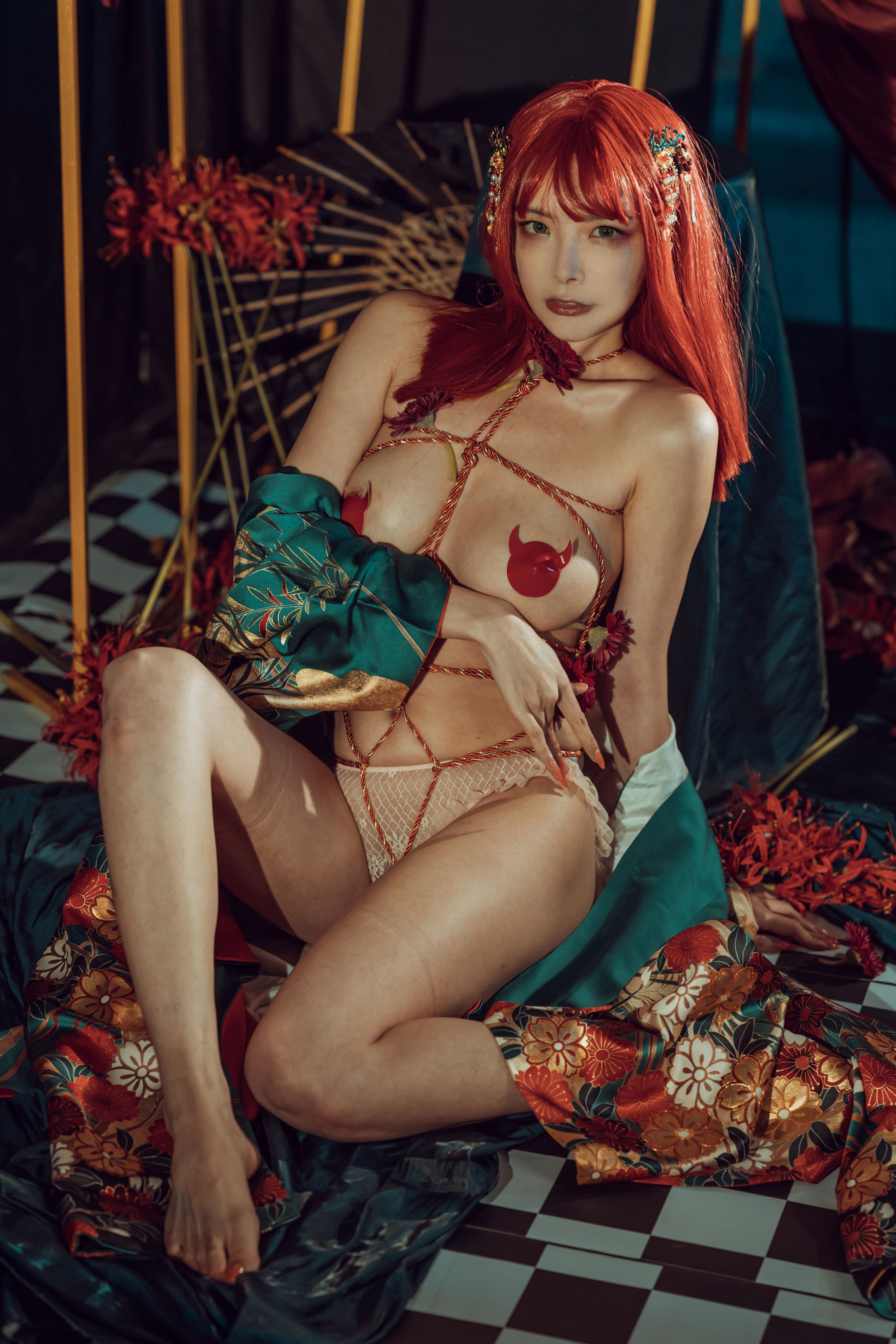 秋和柯基(夏小秋秋秋) - 和服-图11