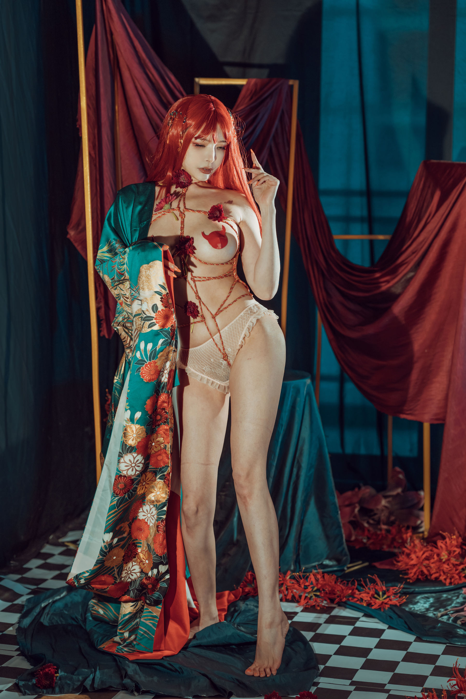 秋和柯基(夏小秋秋秋) - 和服-图16