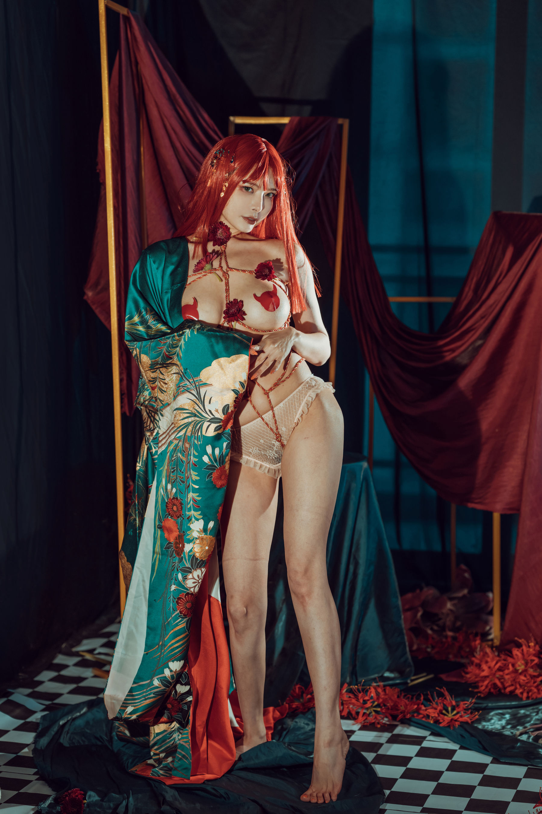 秋和柯基(夏小秋秋秋) - 和服-图17