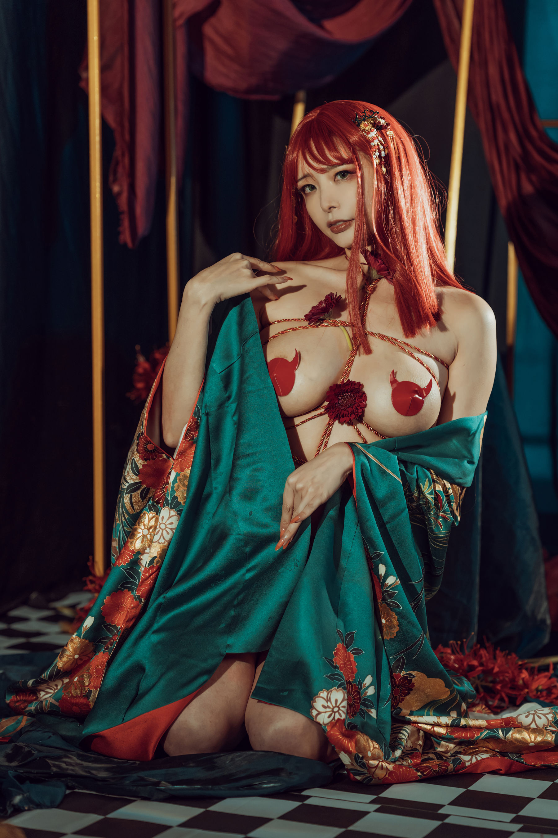 秋和柯基(夏小秋秋秋) - 和服-图6