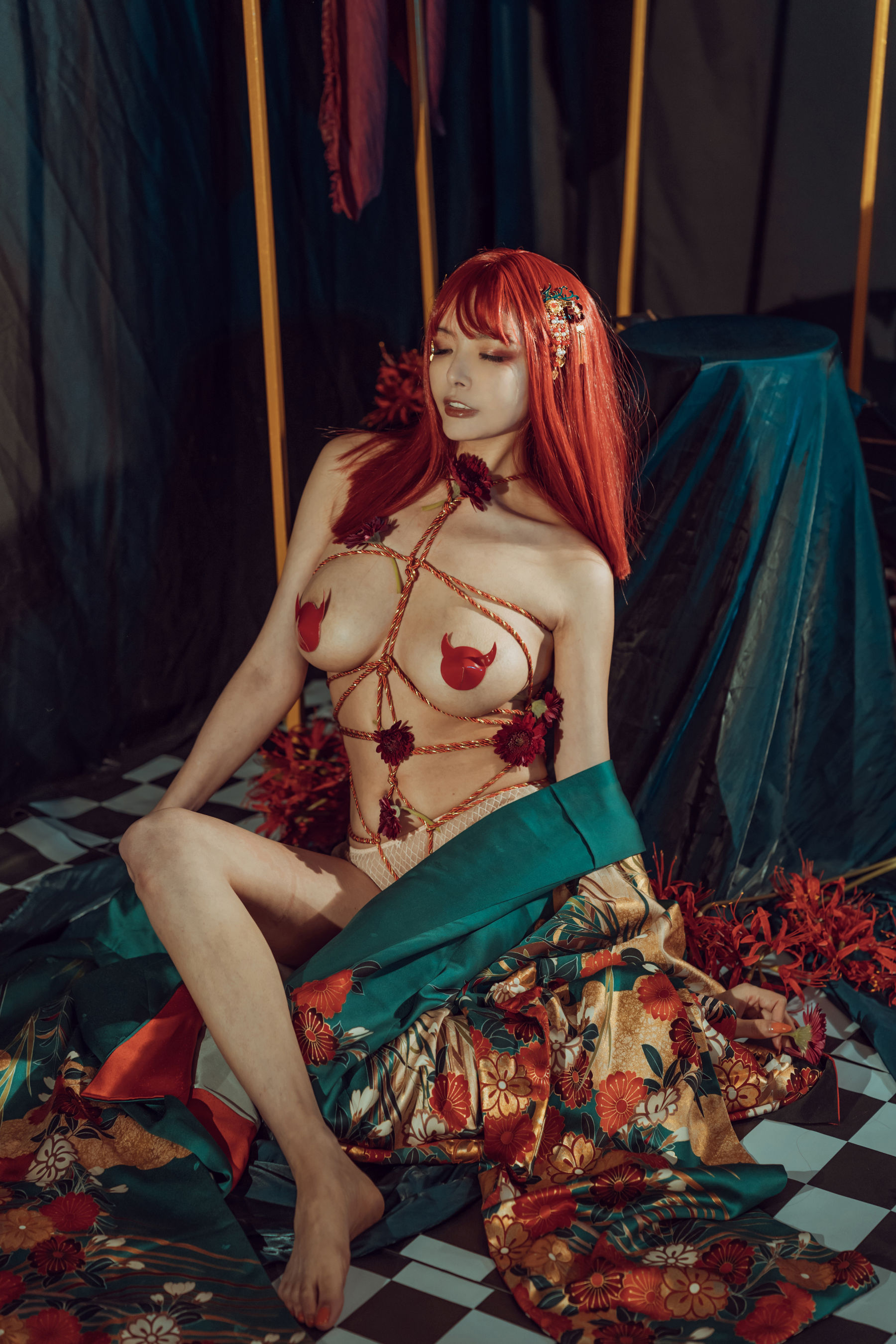 秋和柯基(夏小秋秋秋) - 和服-图8