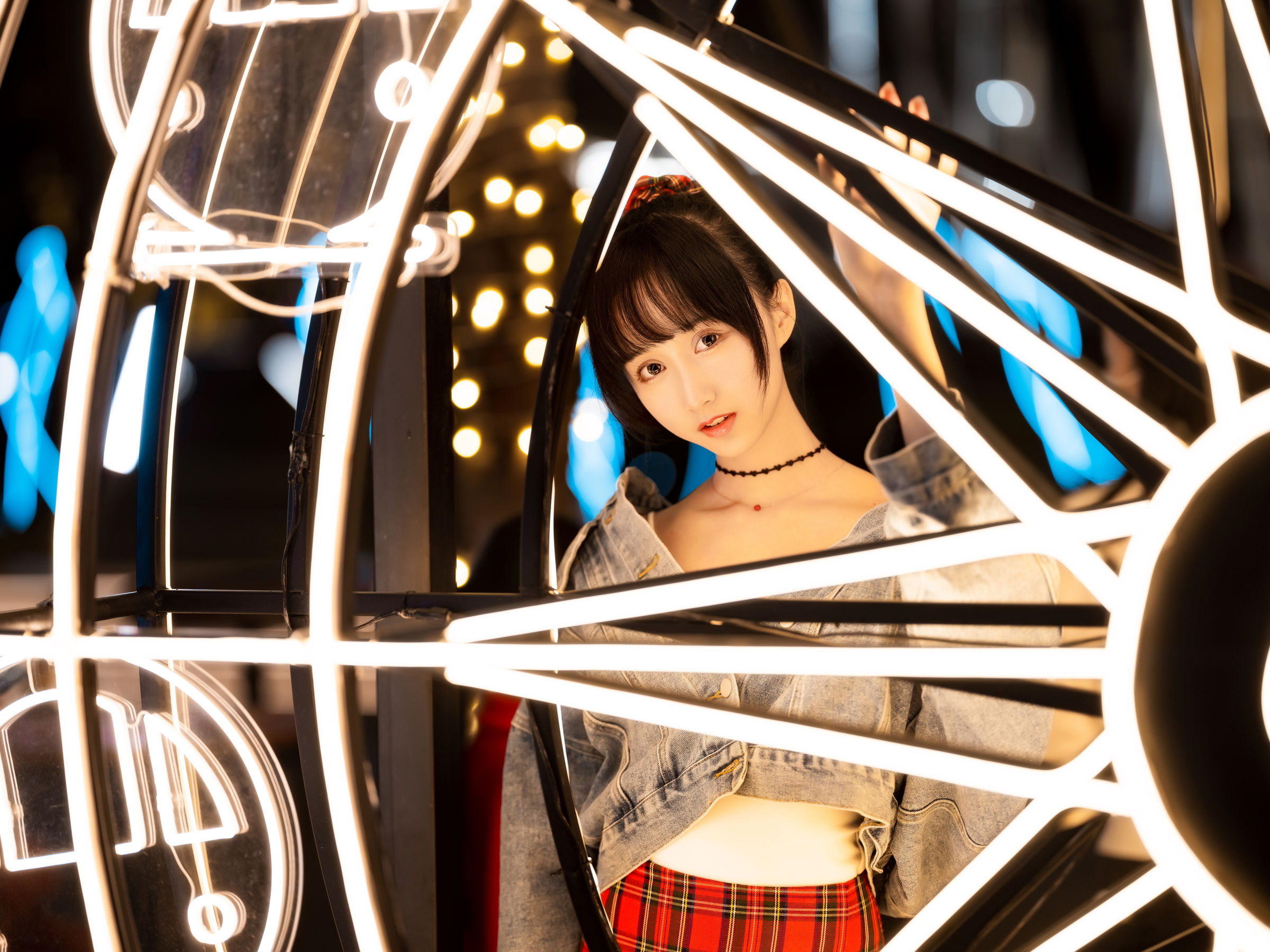 萌系小姐姐木绵绵OwO - 都市夜恋-图1