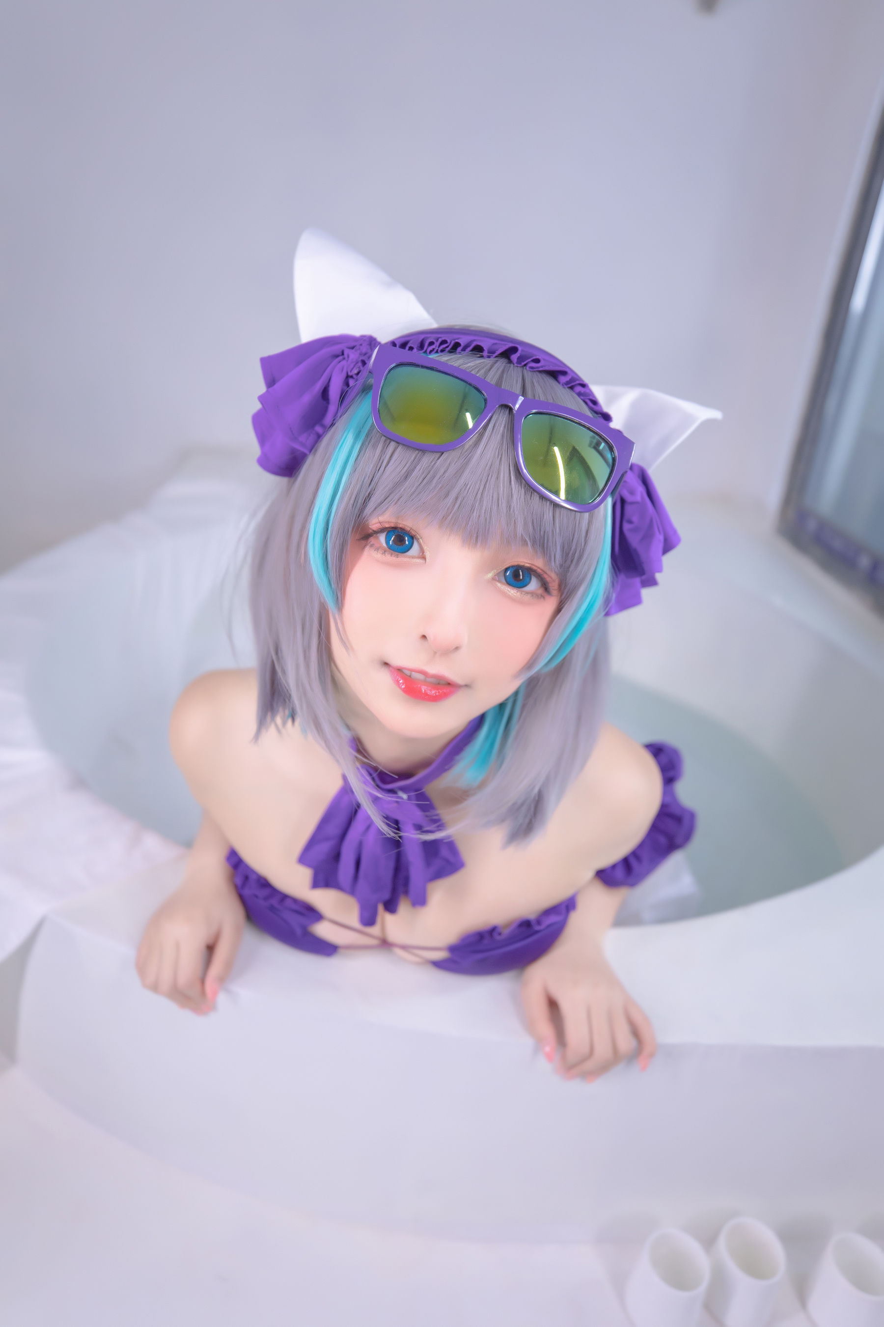 萝莉神楽板真冬 之柴郡 - 纯色庭院-图65