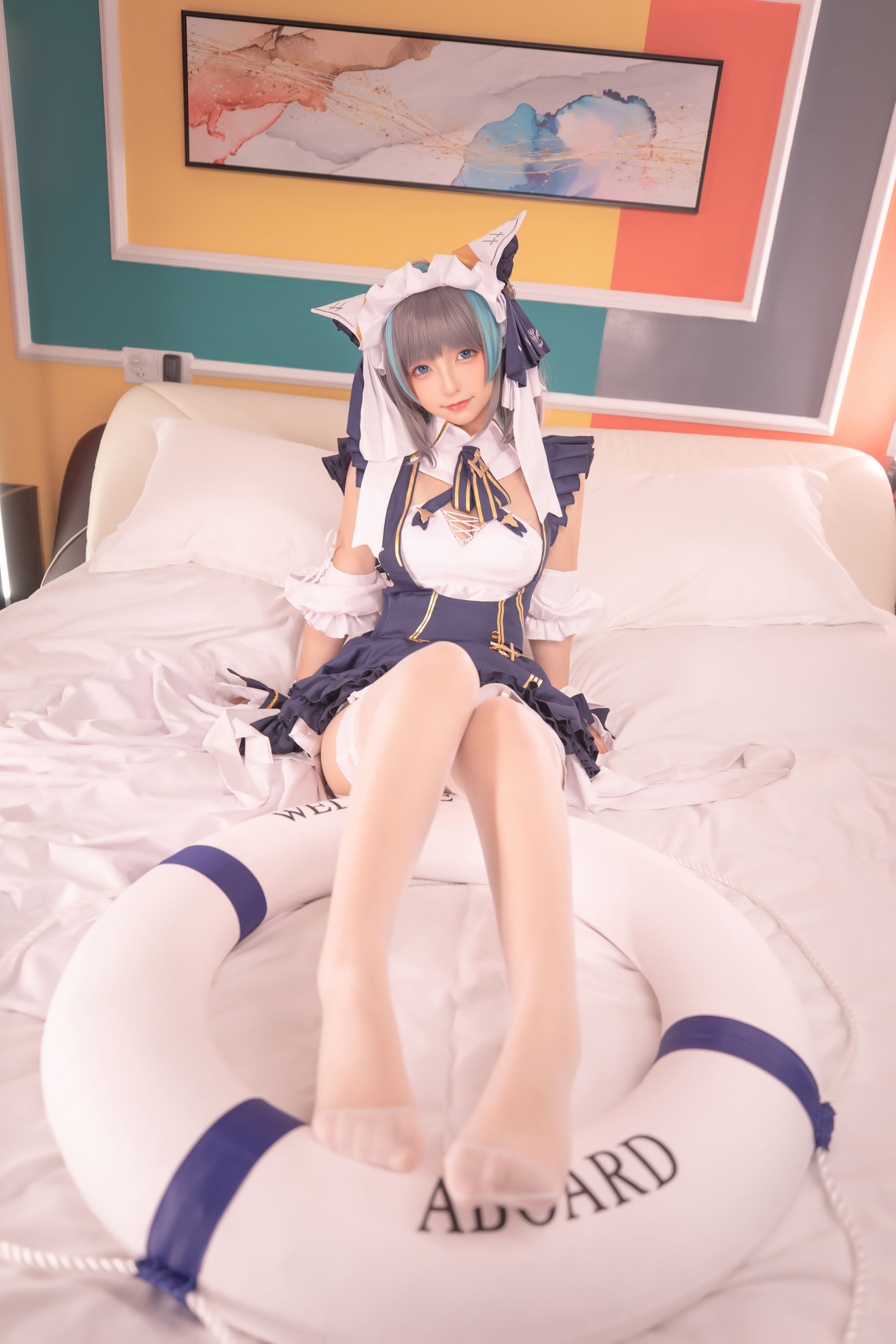 萝莉神楽板真冬 之柴郡 - 纯色庭院-图90