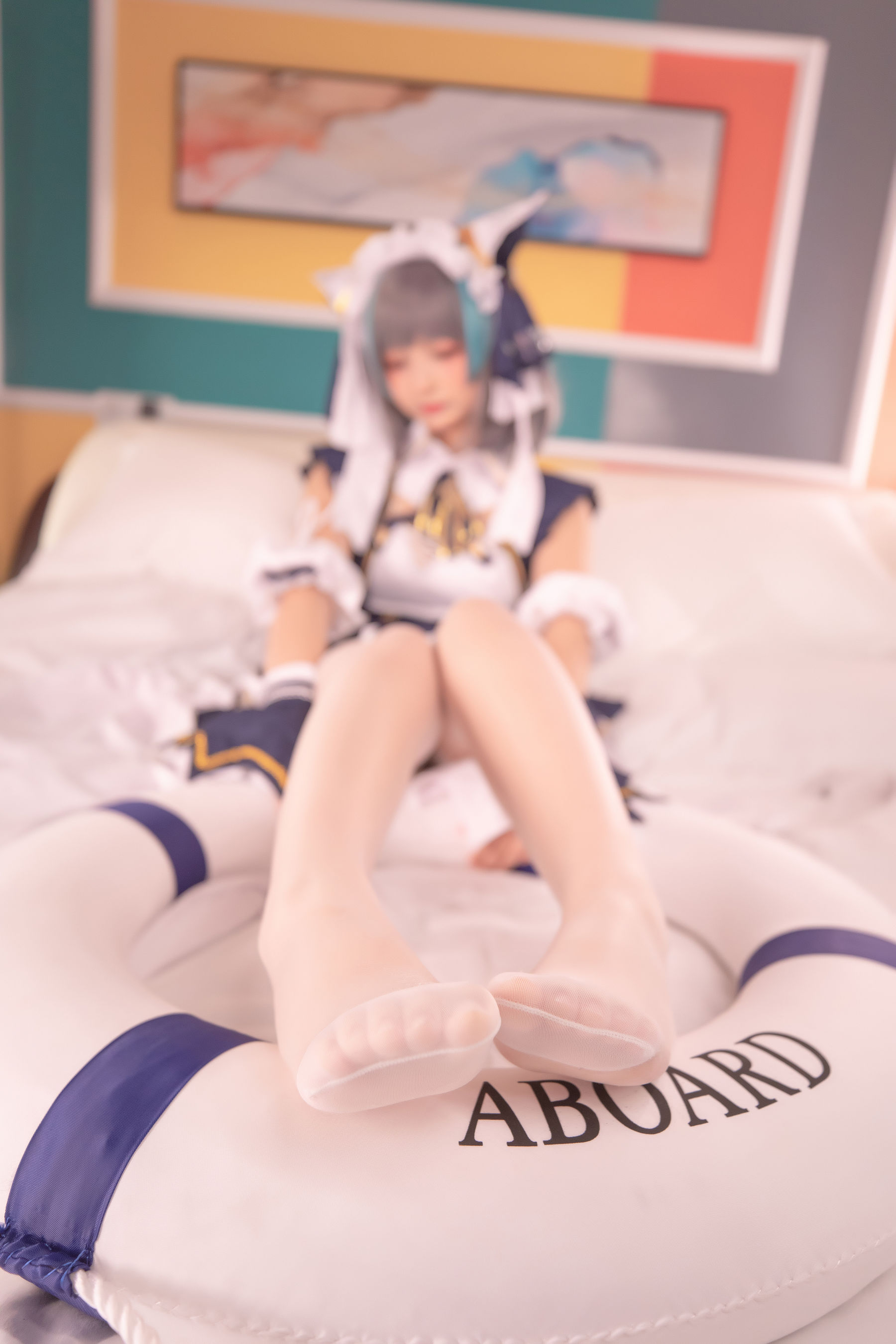 萝莉神楽板真冬 之柴郡 - 纯色庭院-图95