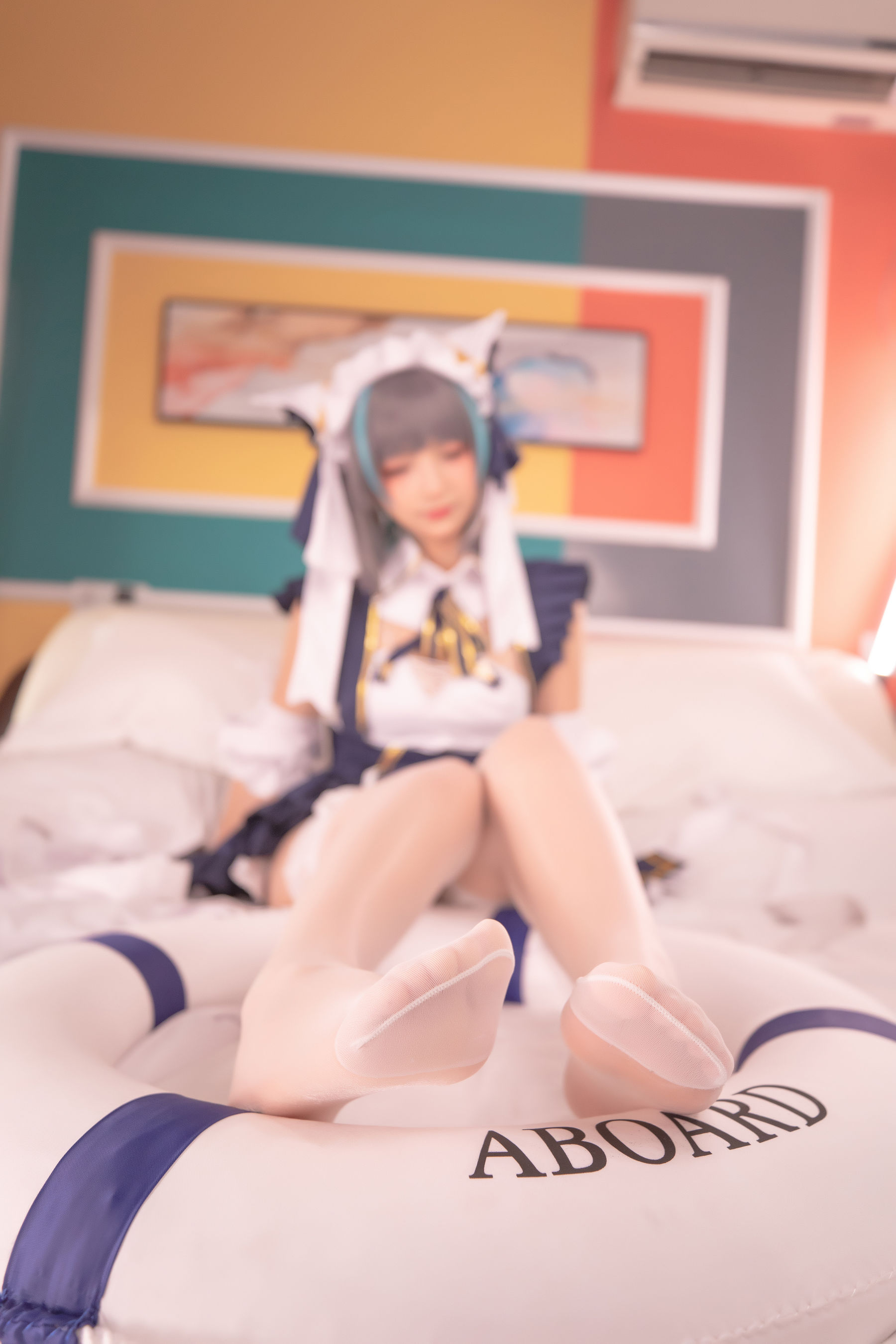 萝莉神楽板真冬 之柴郡 - 纯色庭院-图96