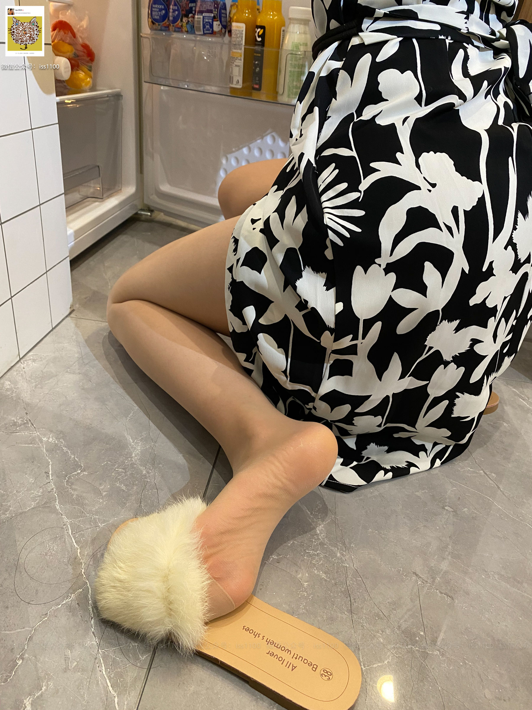 美晗 厨娘肉色连裤袜-图14