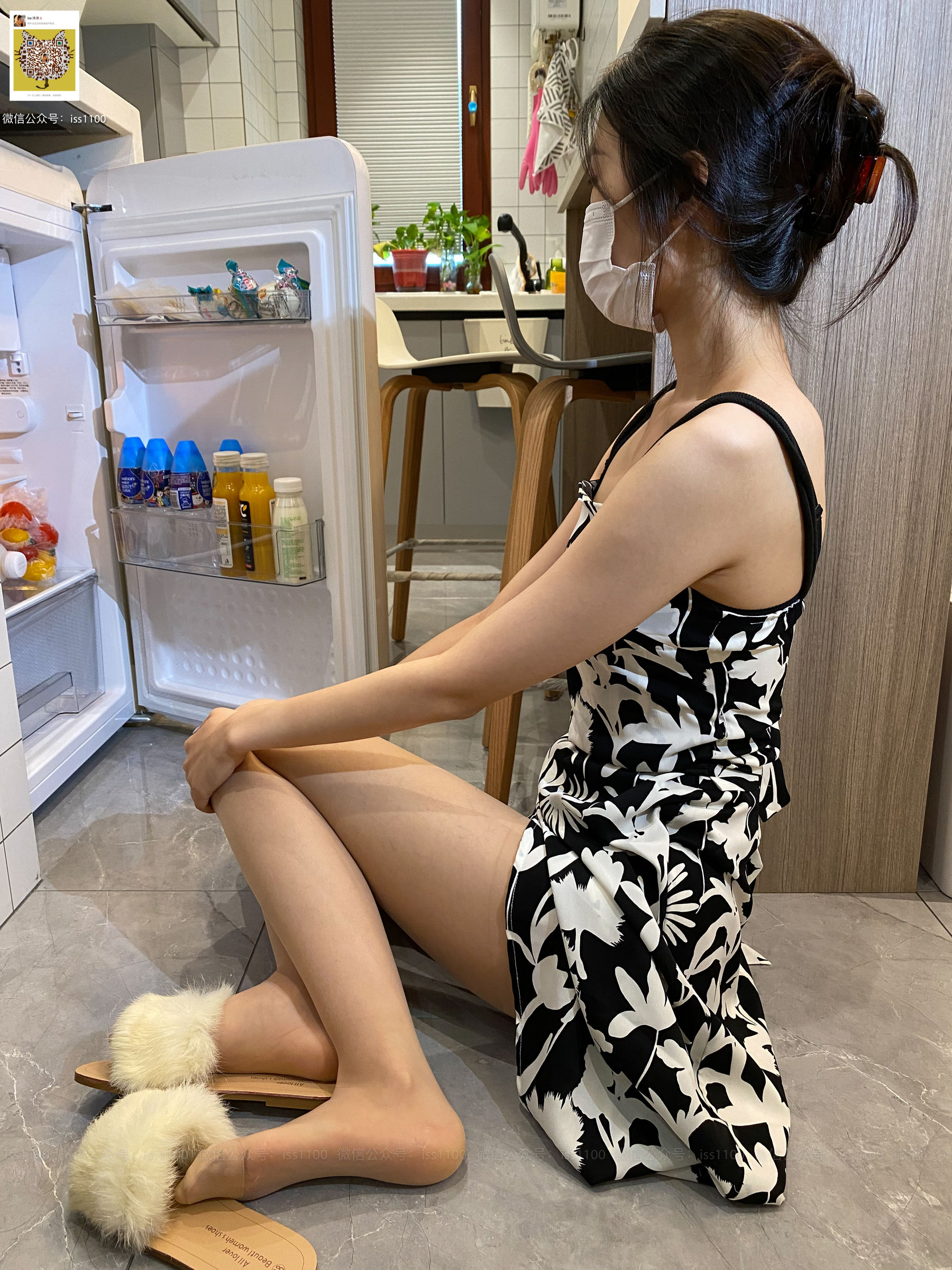 美晗 厨娘肉色连裤袜-图15