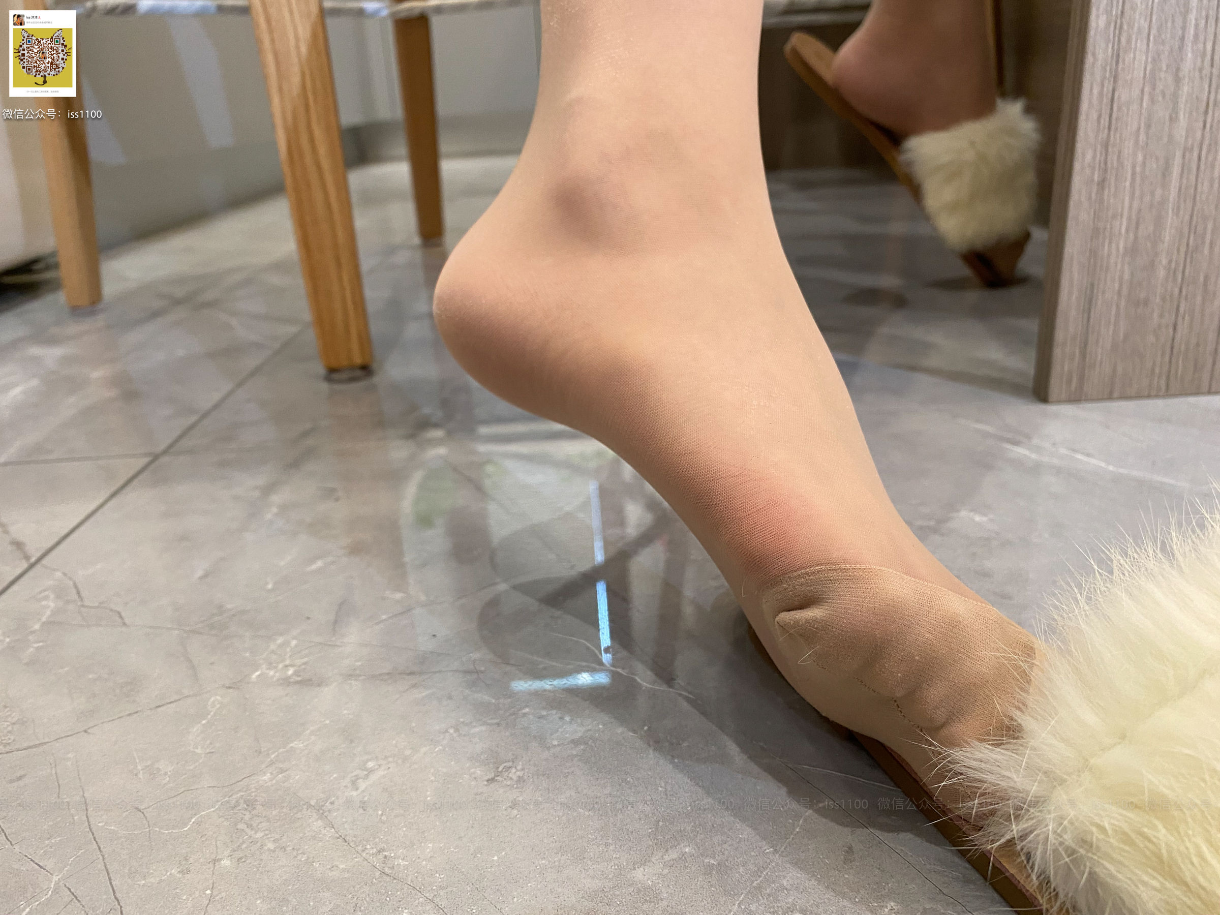 美晗 厨娘肉色连裤袜-图32