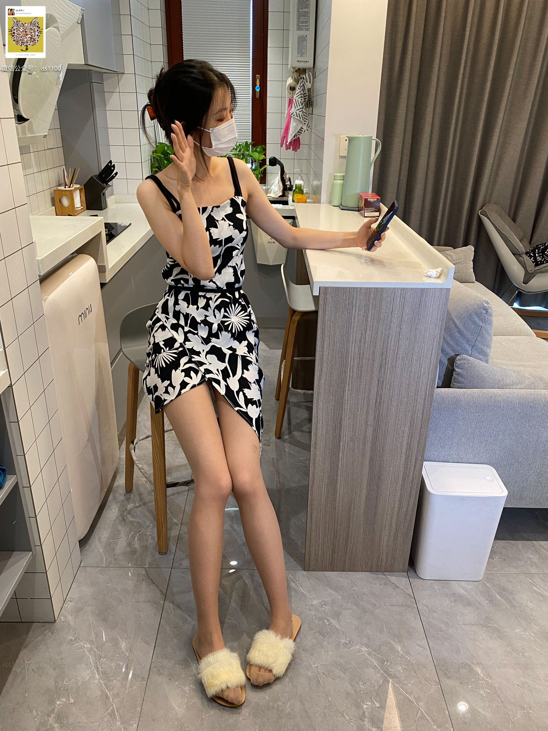 美晗 厨娘肉色连裤袜-图33