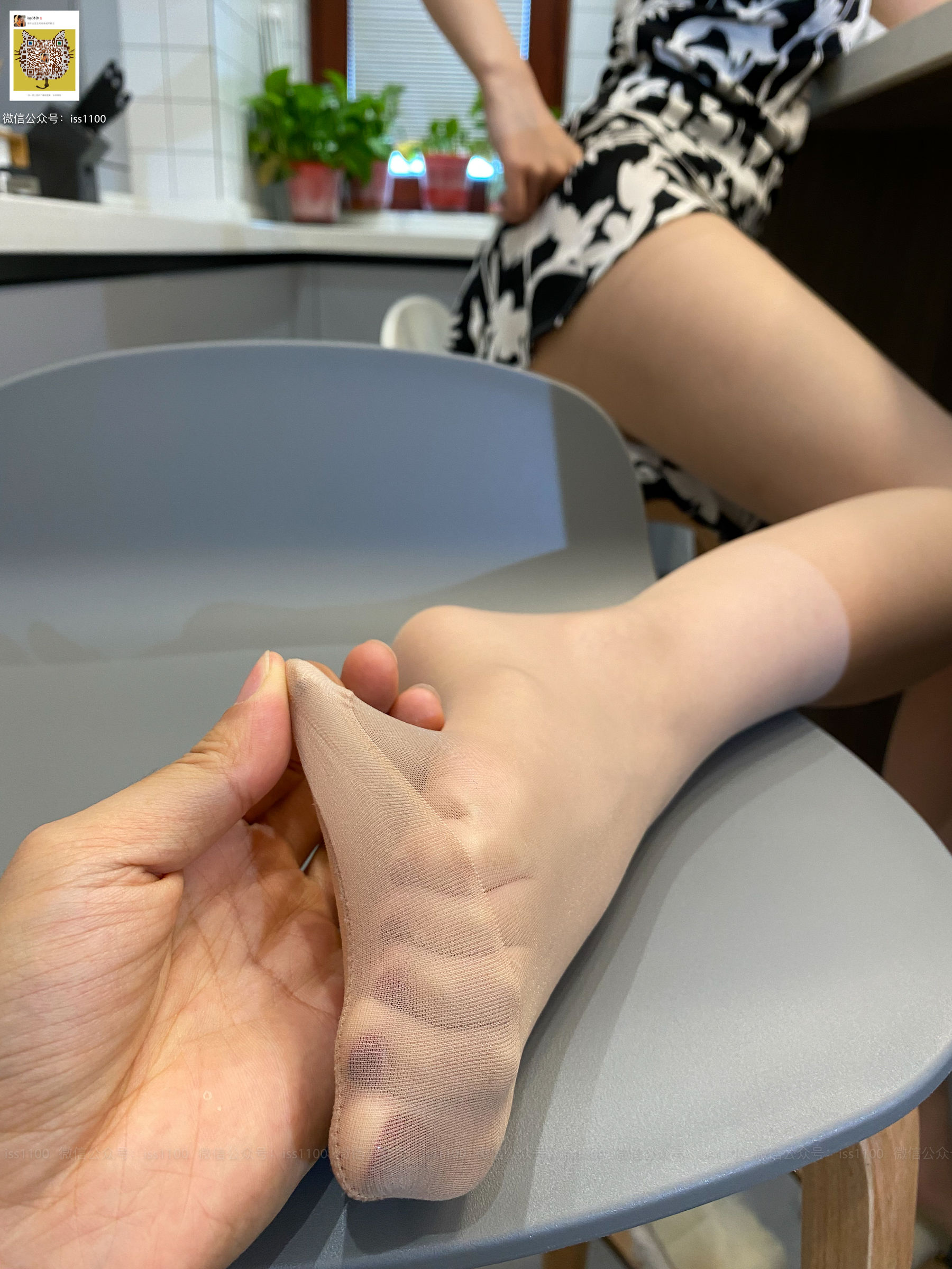 美晗 厨娘肉色连裤袜-图37