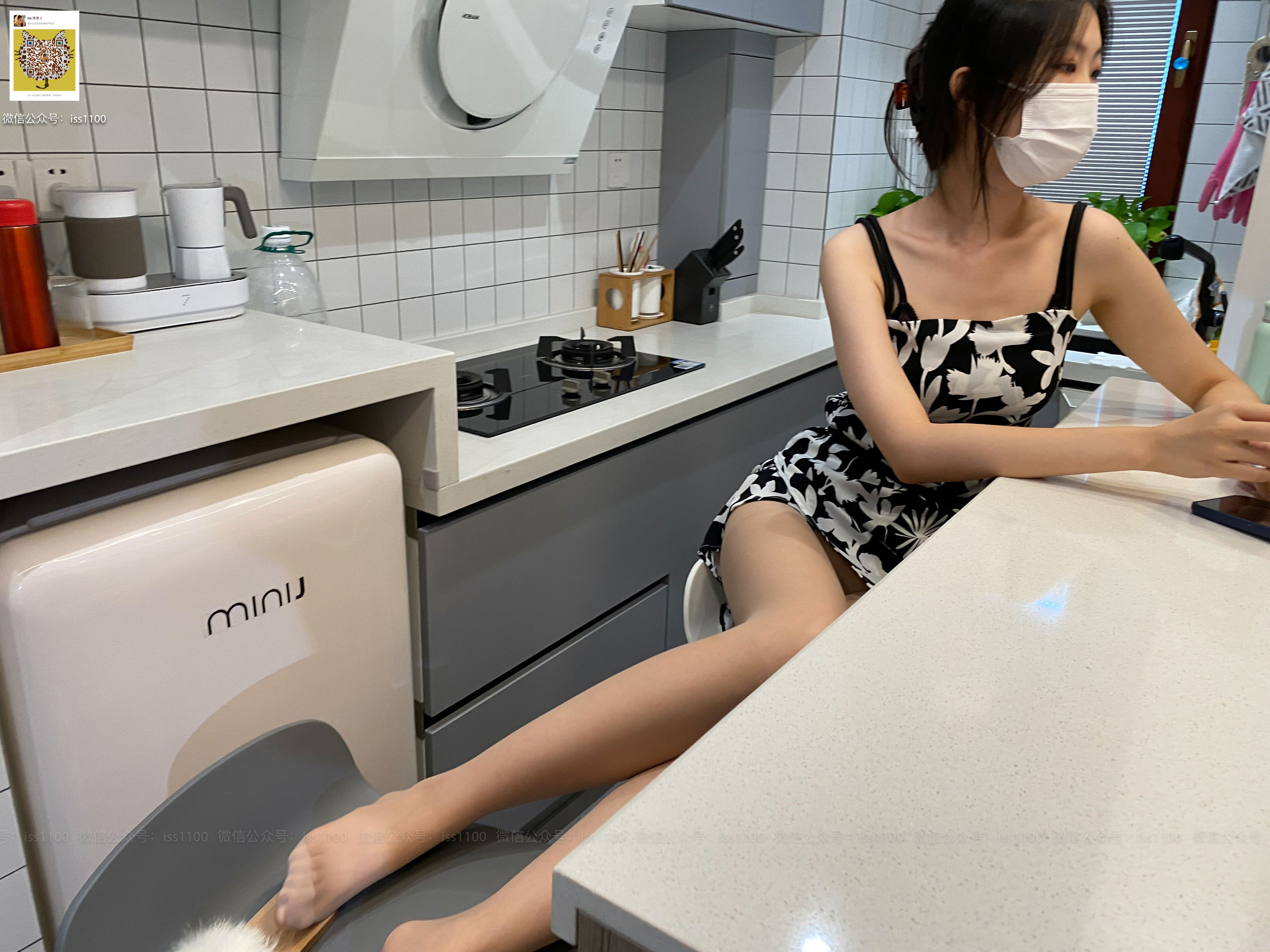 美晗 厨娘肉色连裤袜-图38