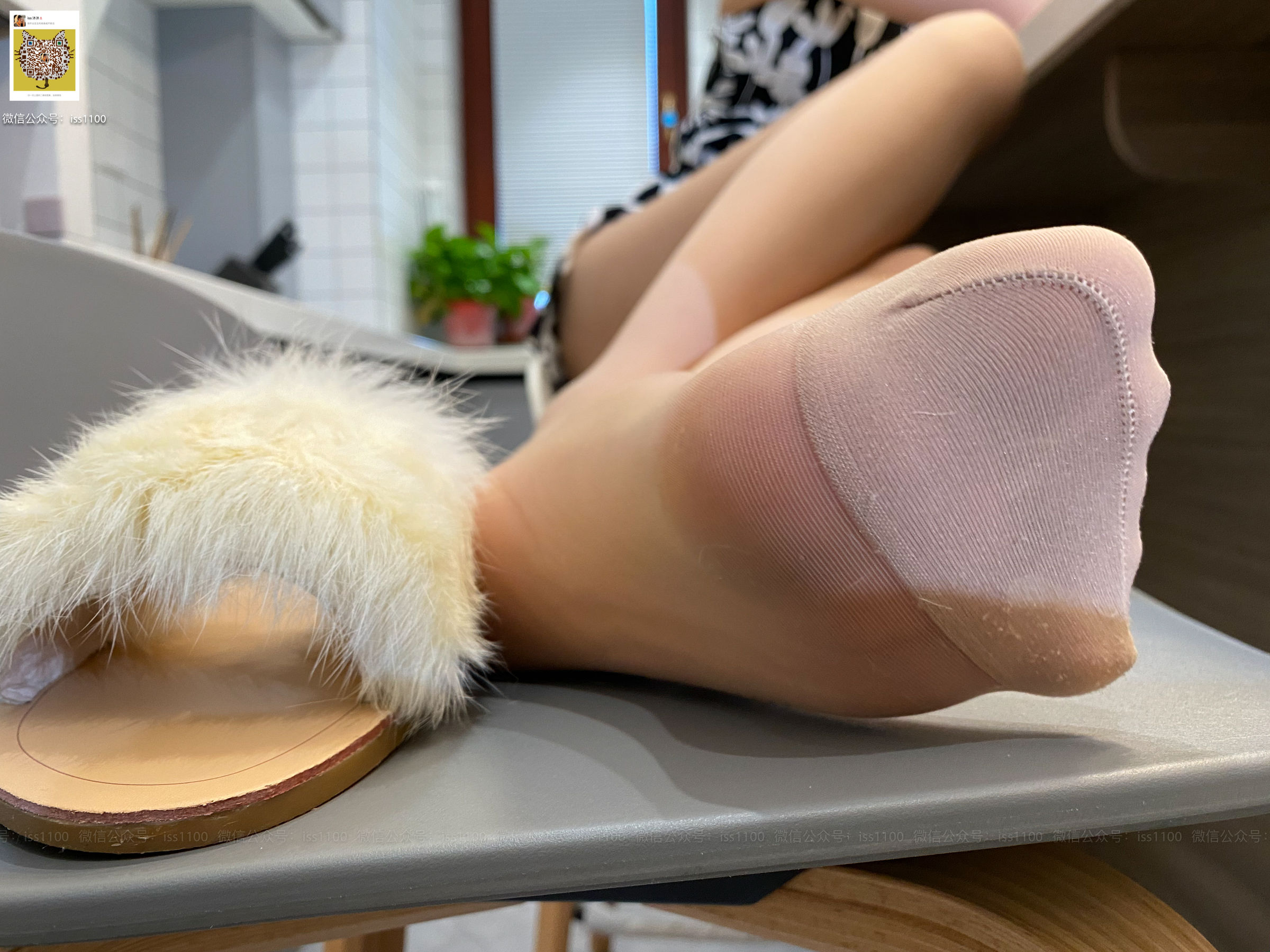 美晗 厨娘肉色连裤袜-图40