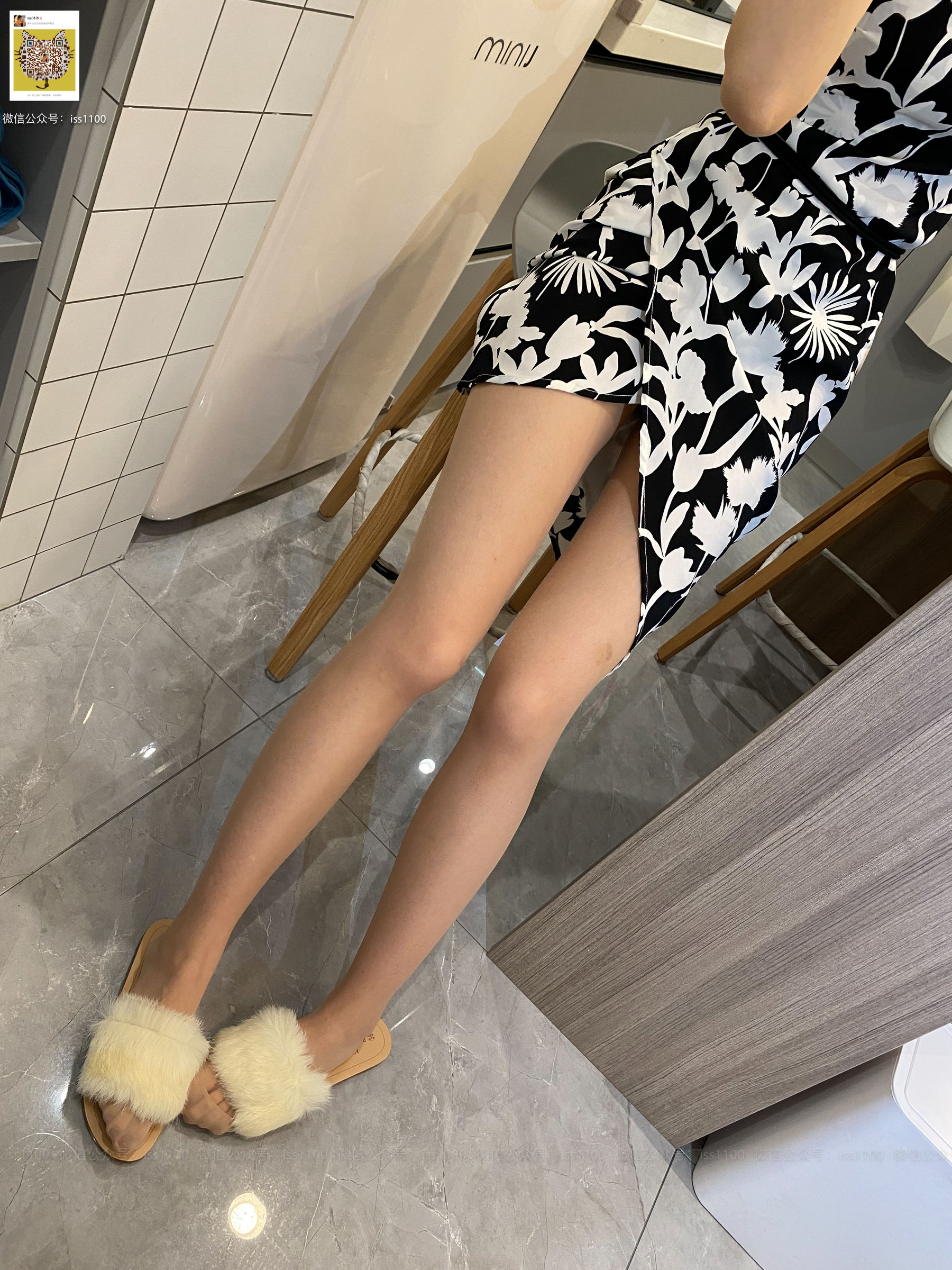 美晗 厨娘肉色连裤袜-图44