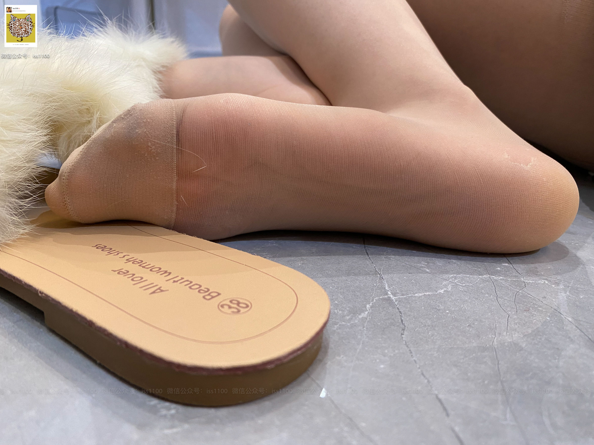 美晗 厨娘肉色连裤袜-图48