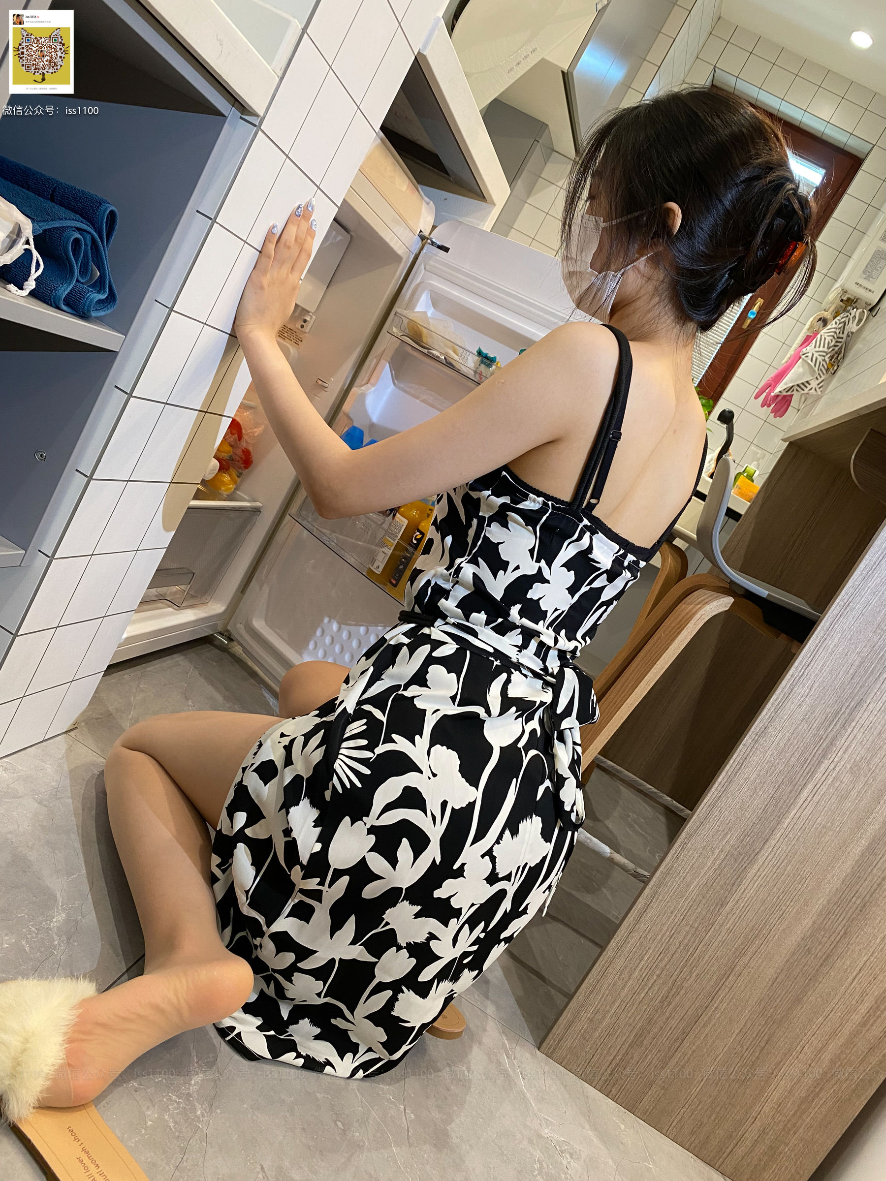 美晗 厨娘肉色连裤袜-图58