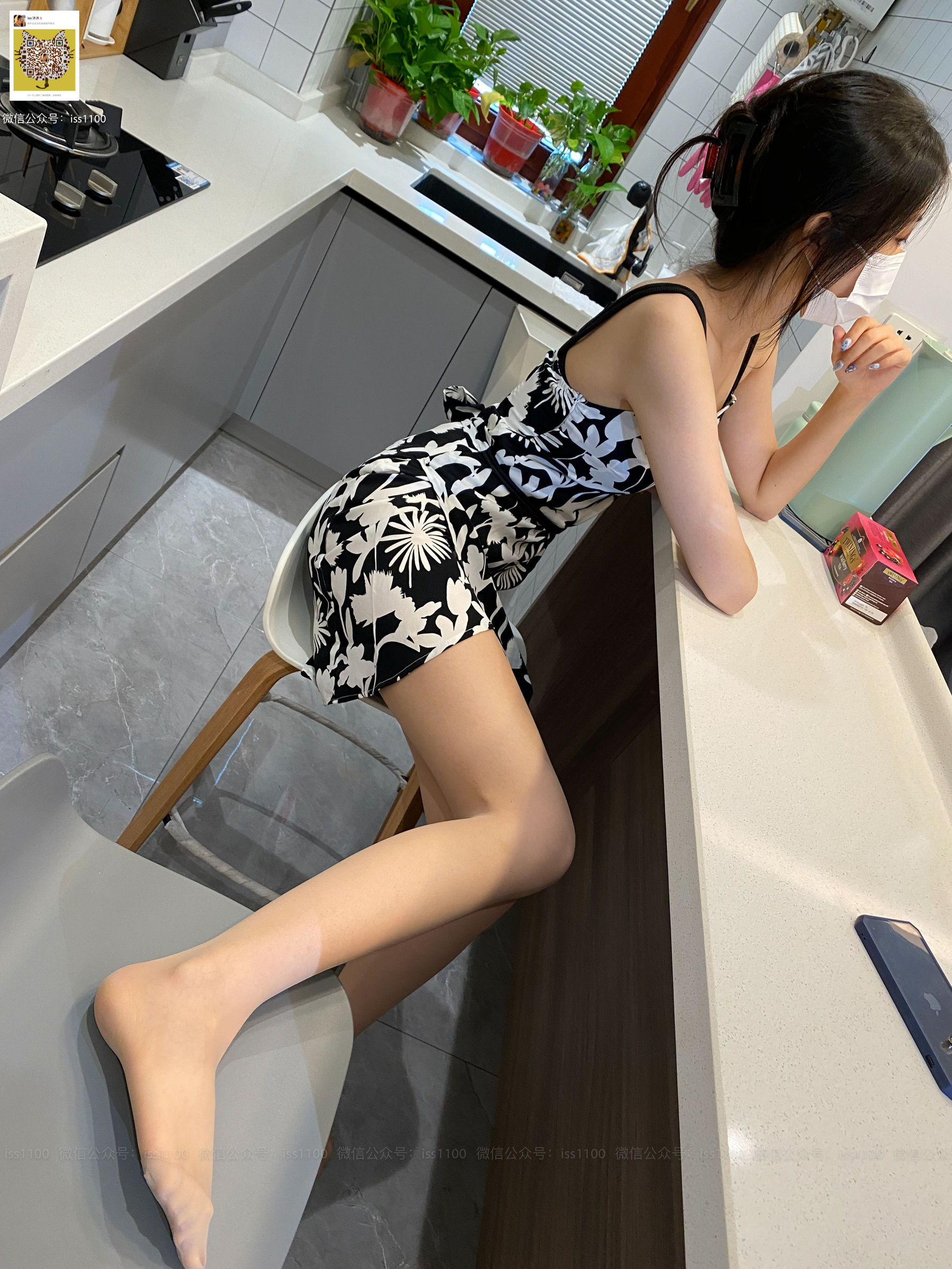 美晗 厨娘肉色连裤袜-图61