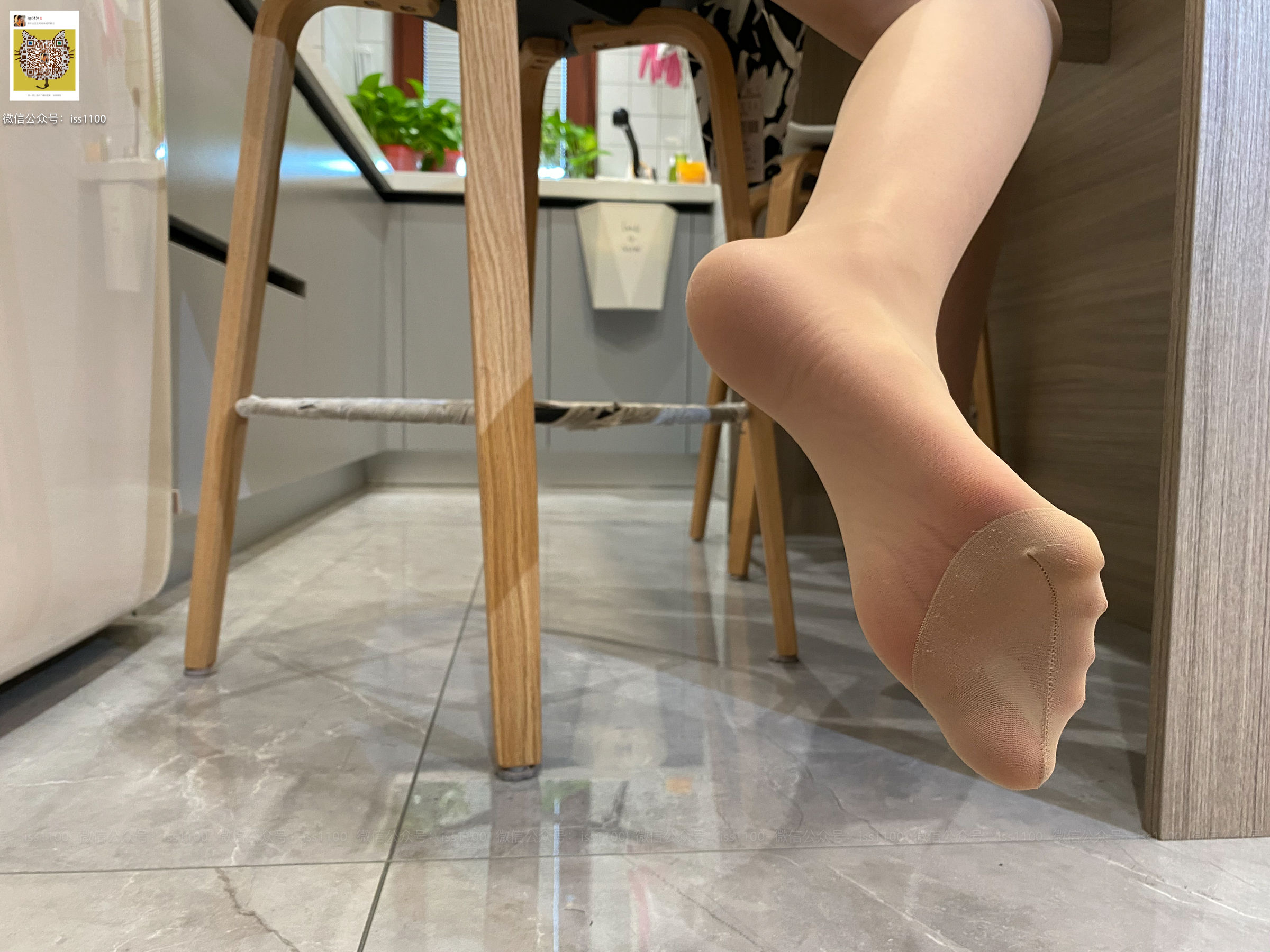 美晗 厨娘肉色连裤袜-图66