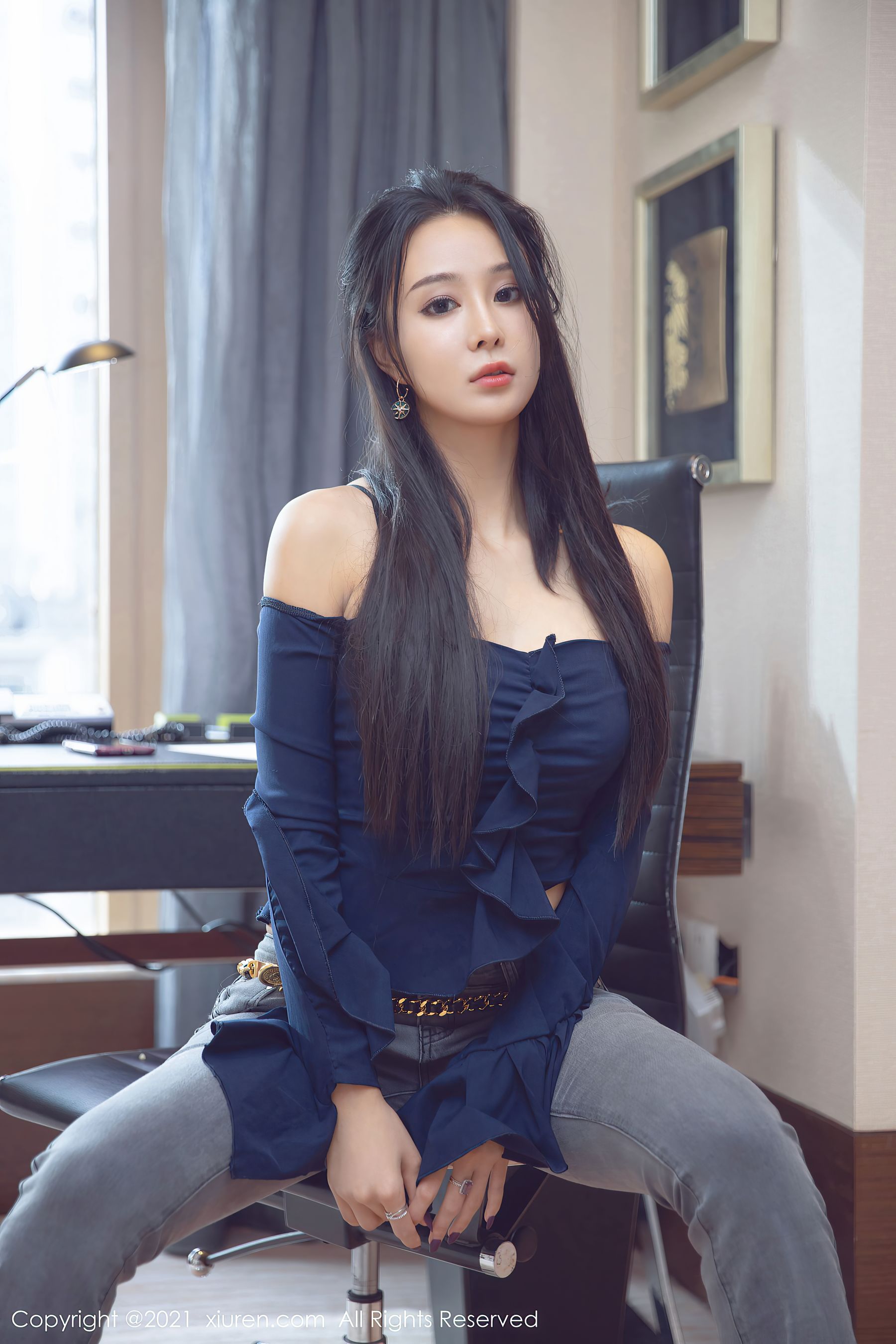 Vol.663 蓝夏Akasha-图1