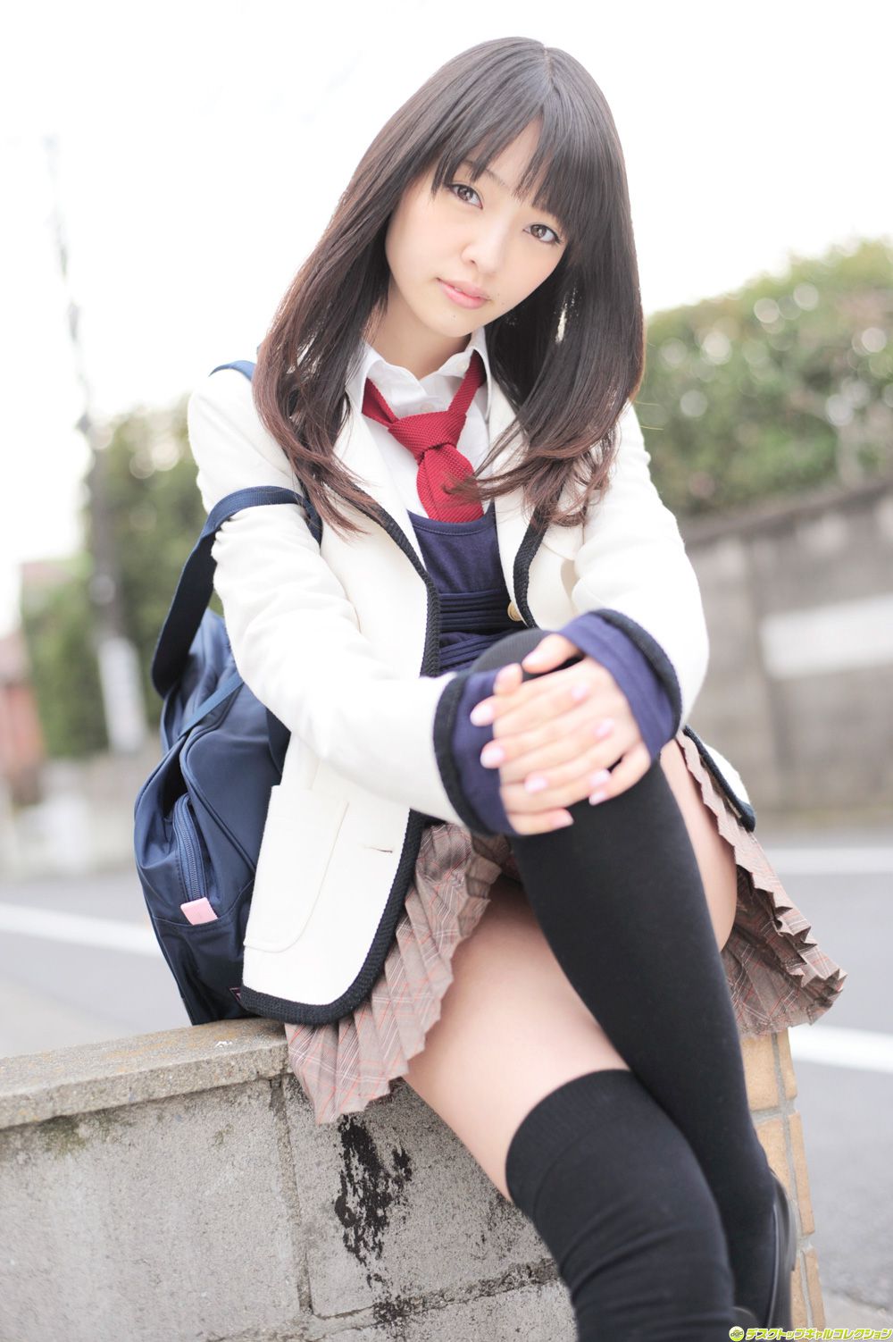 NO.939 Haraka Andou 安藤遥 制服美少女天國-图11