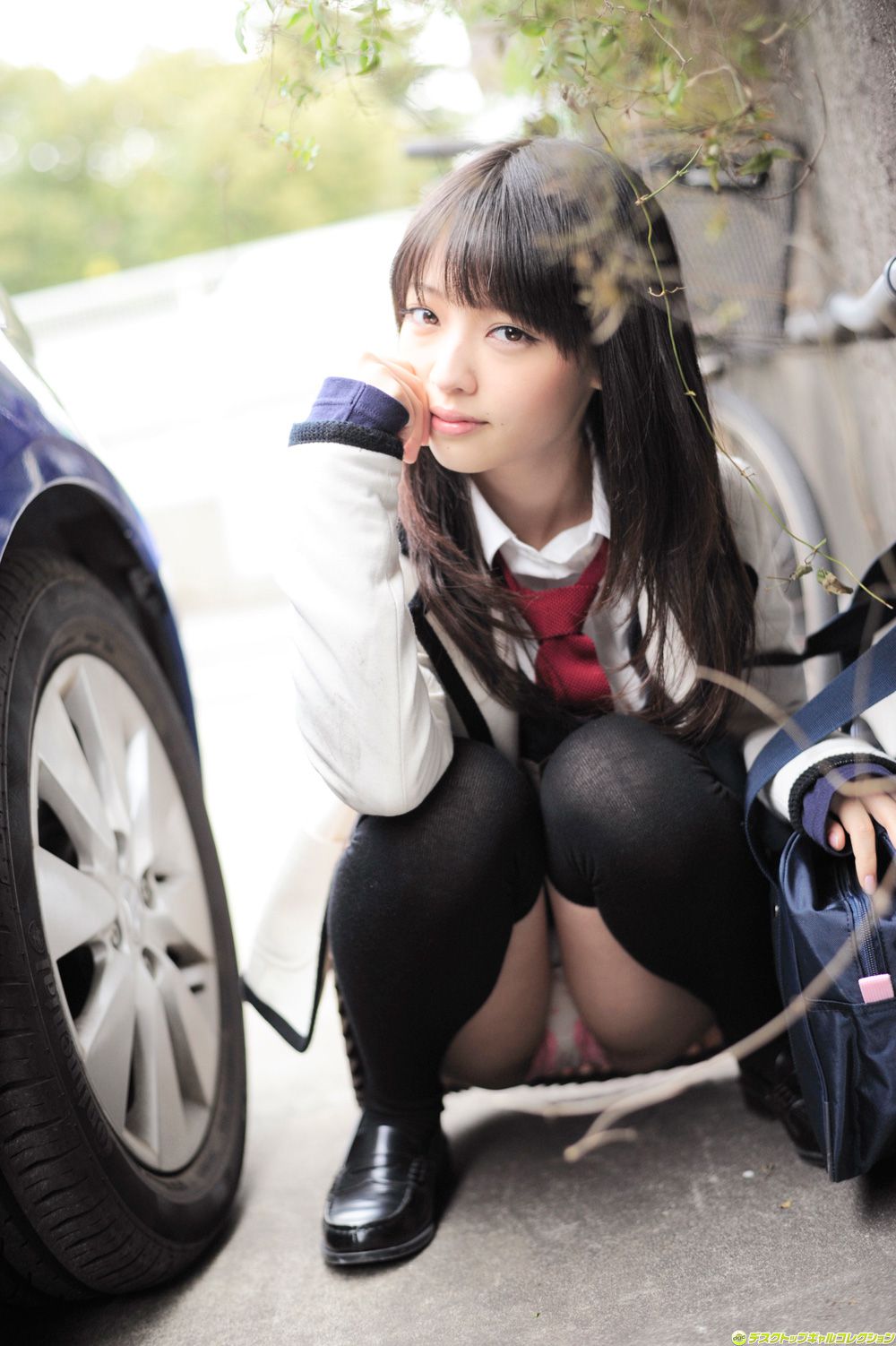 NO.939 Haraka Andou 安藤遥 制服美少女天國-图12