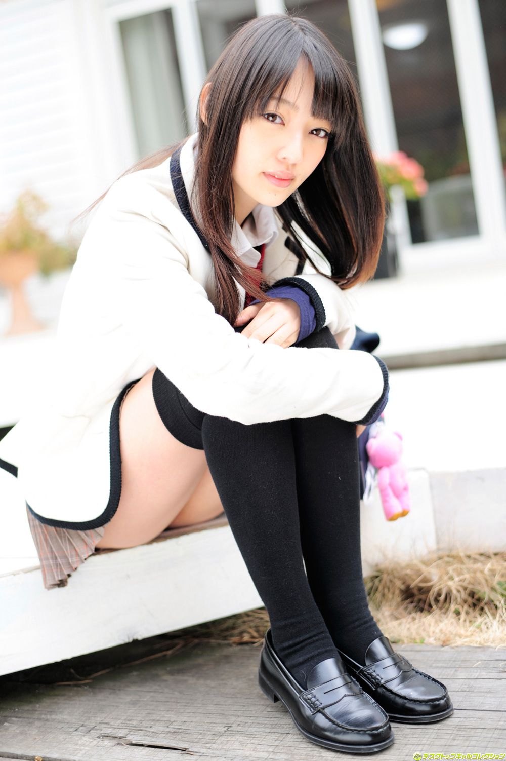 NO.939 Haraka Andou 安藤遥 制服美少女天國-图13