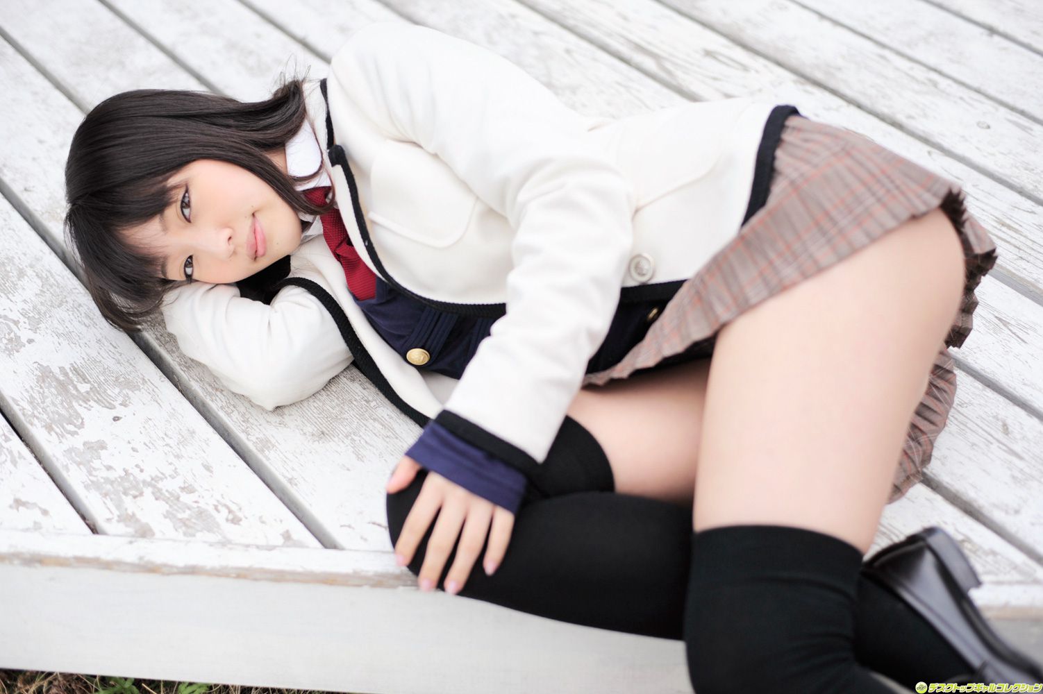 NO.939 Haraka Andou 安藤遥 制服美少女天國-图16