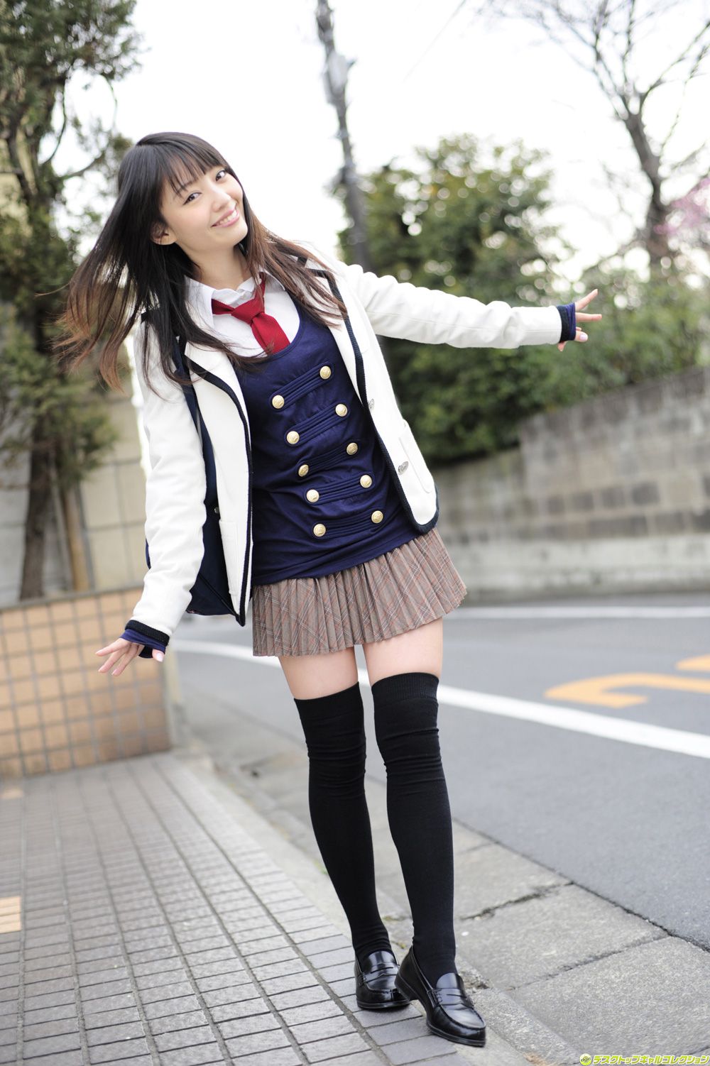 NO.939 Haraka Andou 安藤遥 制服美少女天國-图8