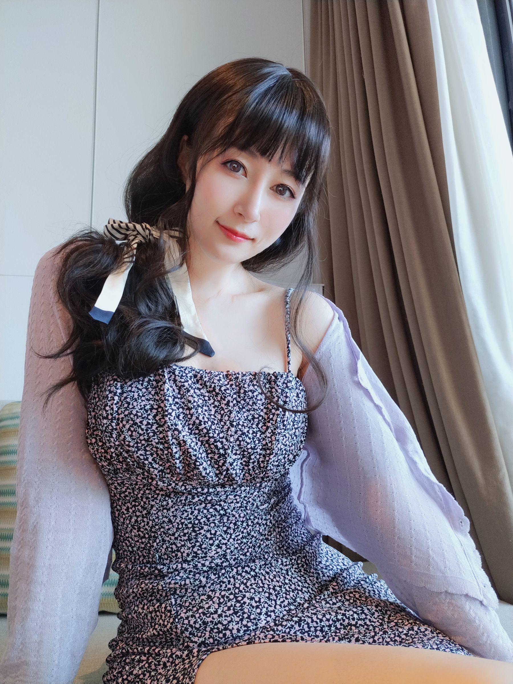 Coser小姐姐白银 - 居家碎花裙-图6