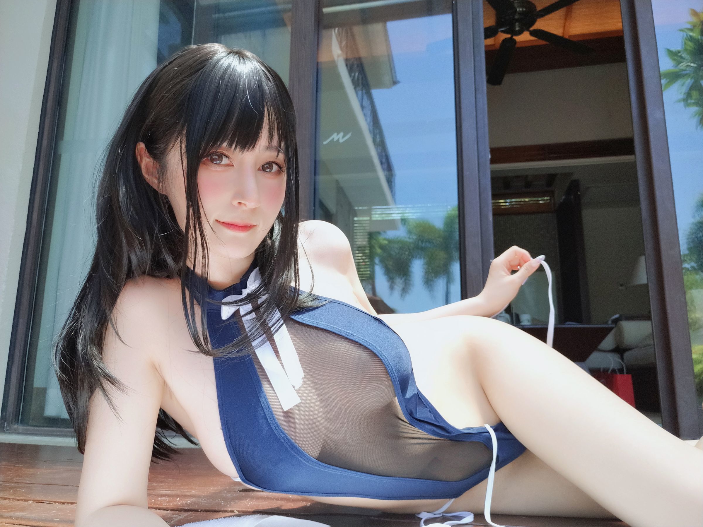 Coser小姐姐白银 - 镂空泳衣-图15