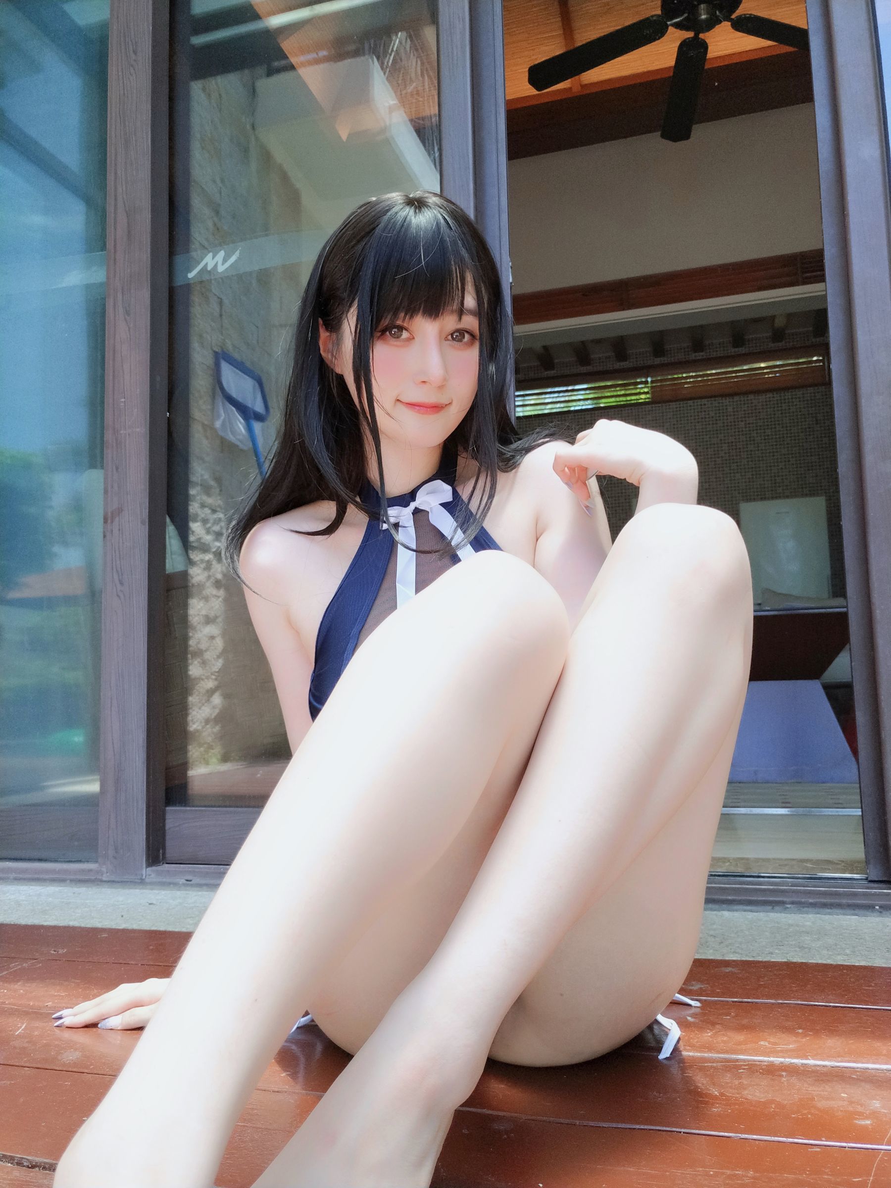 Coser小姐姐白银 - 镂空泳衣-图23