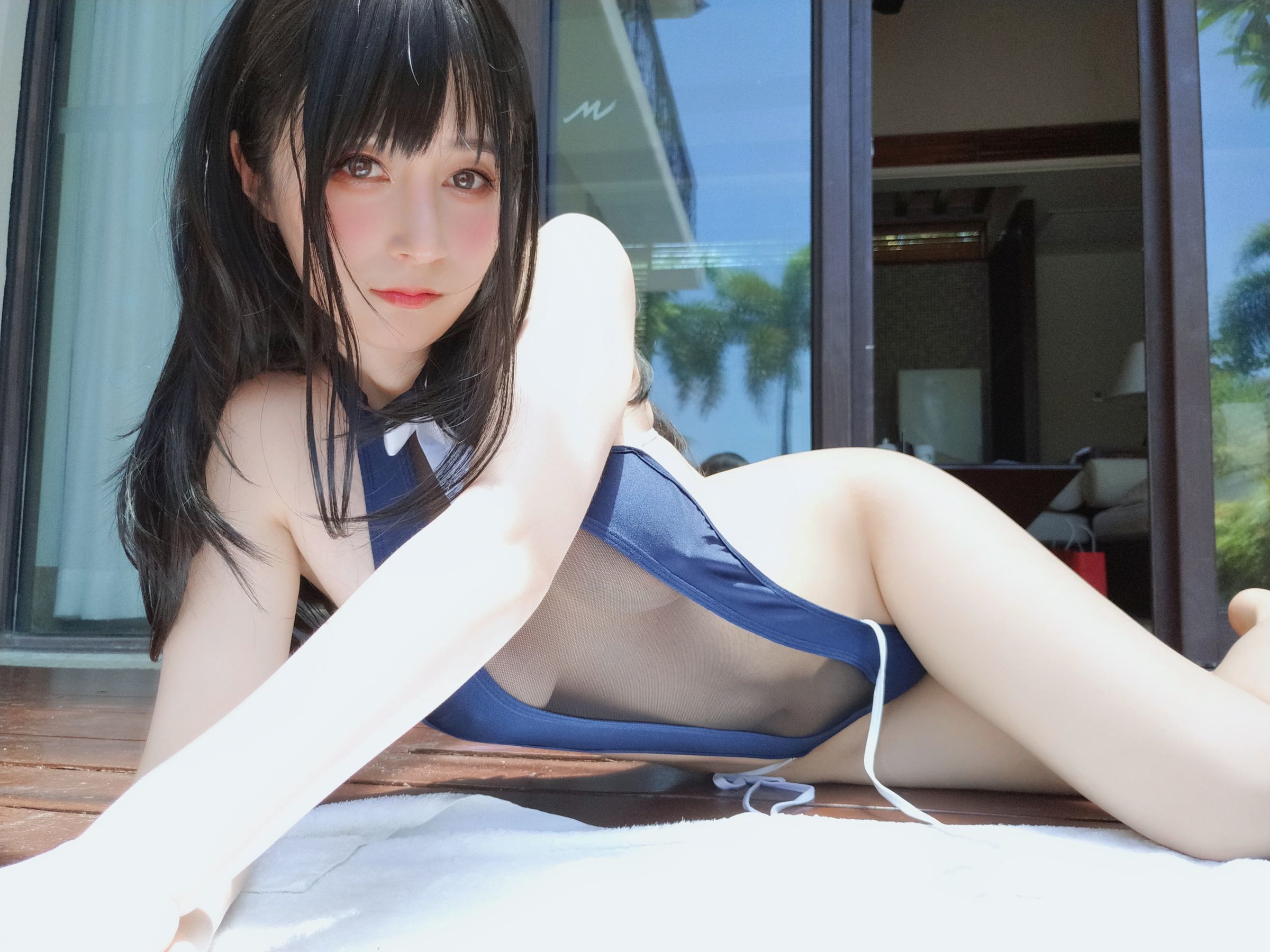 Coser小姐姐白银 - 镂空泳衣-图2