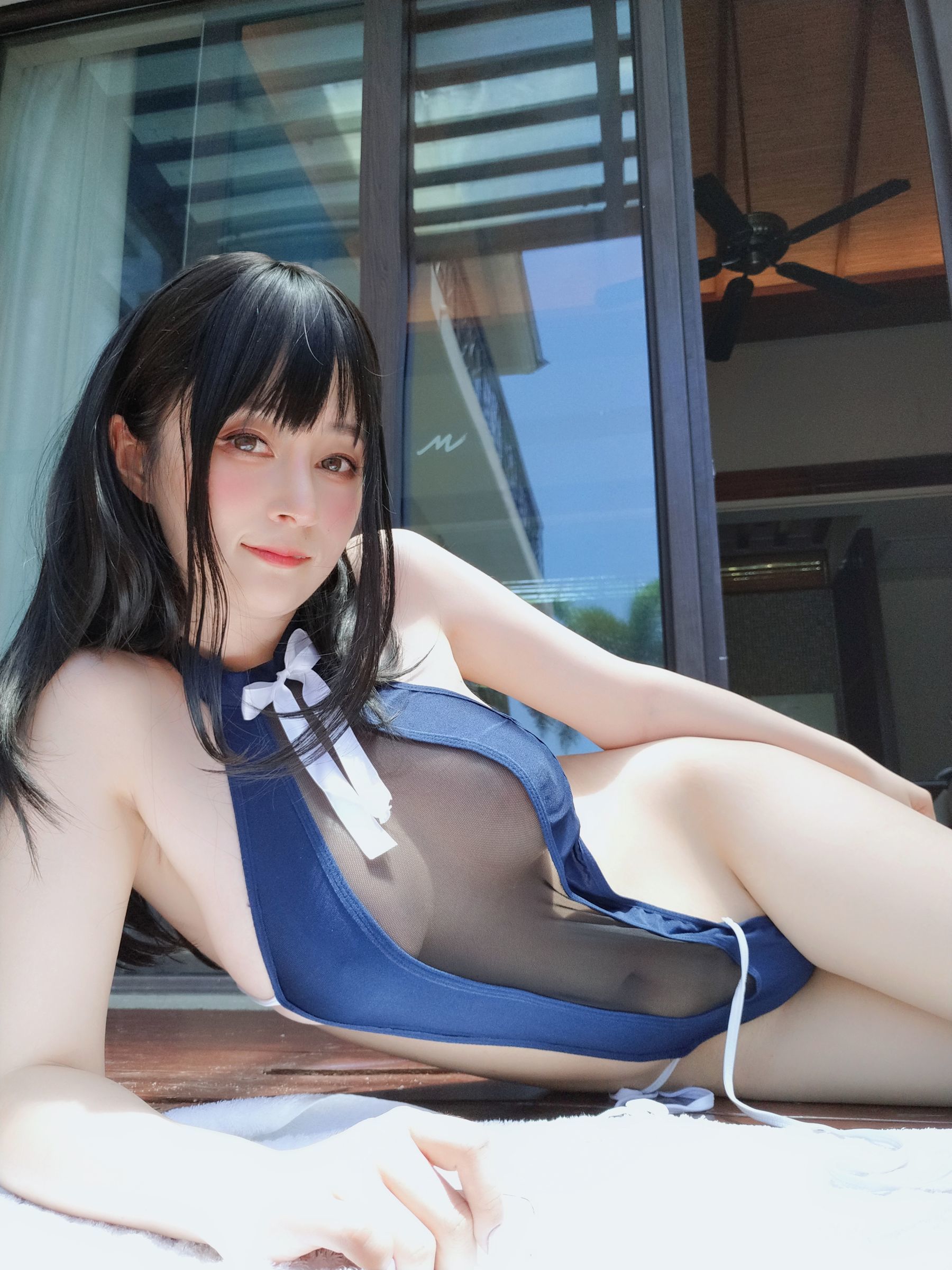 Coser小姐姐白银 - 镂空泳衣-图3