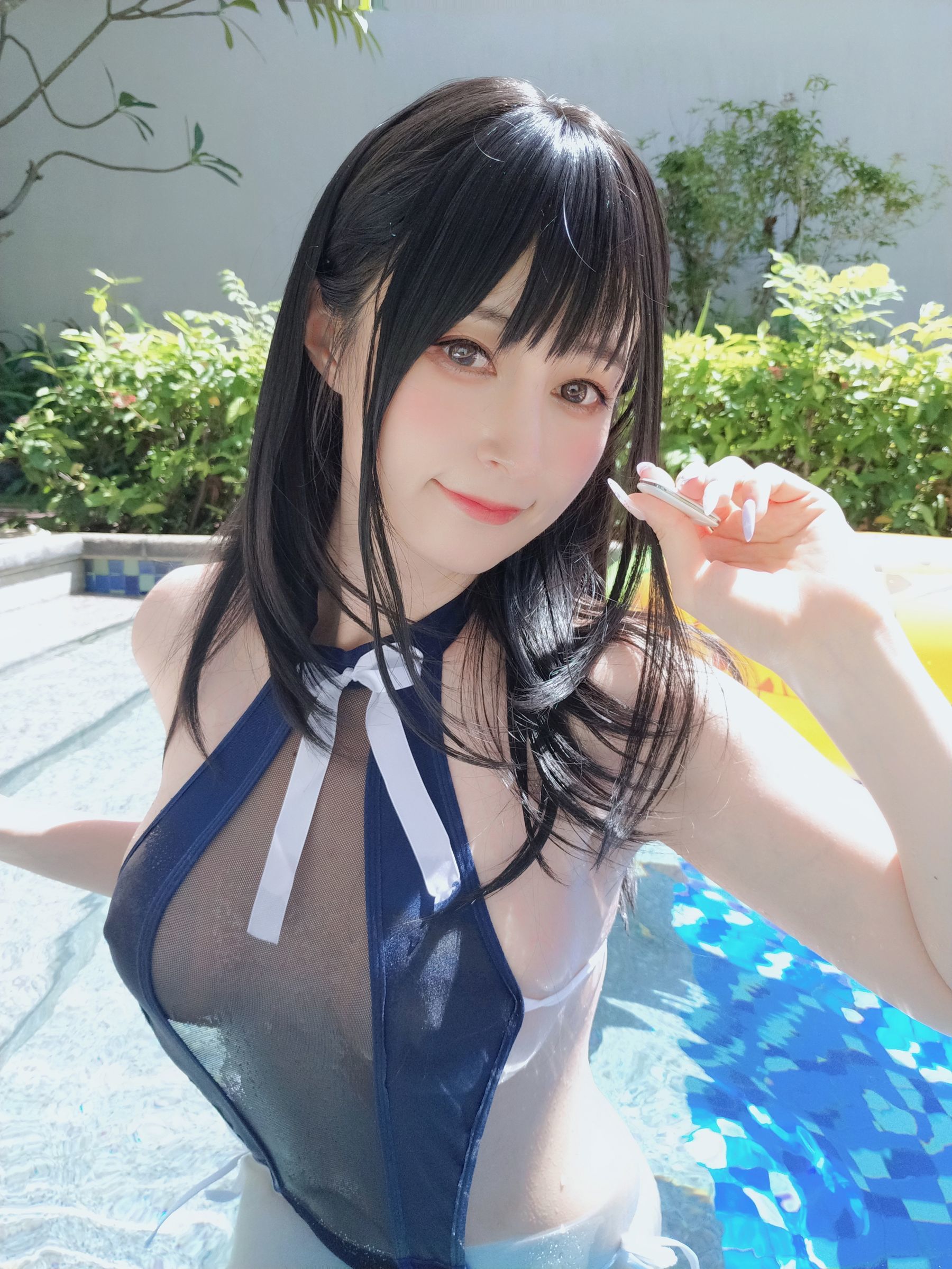Coser小姐姐白银 - 镂空泳衣-图67
