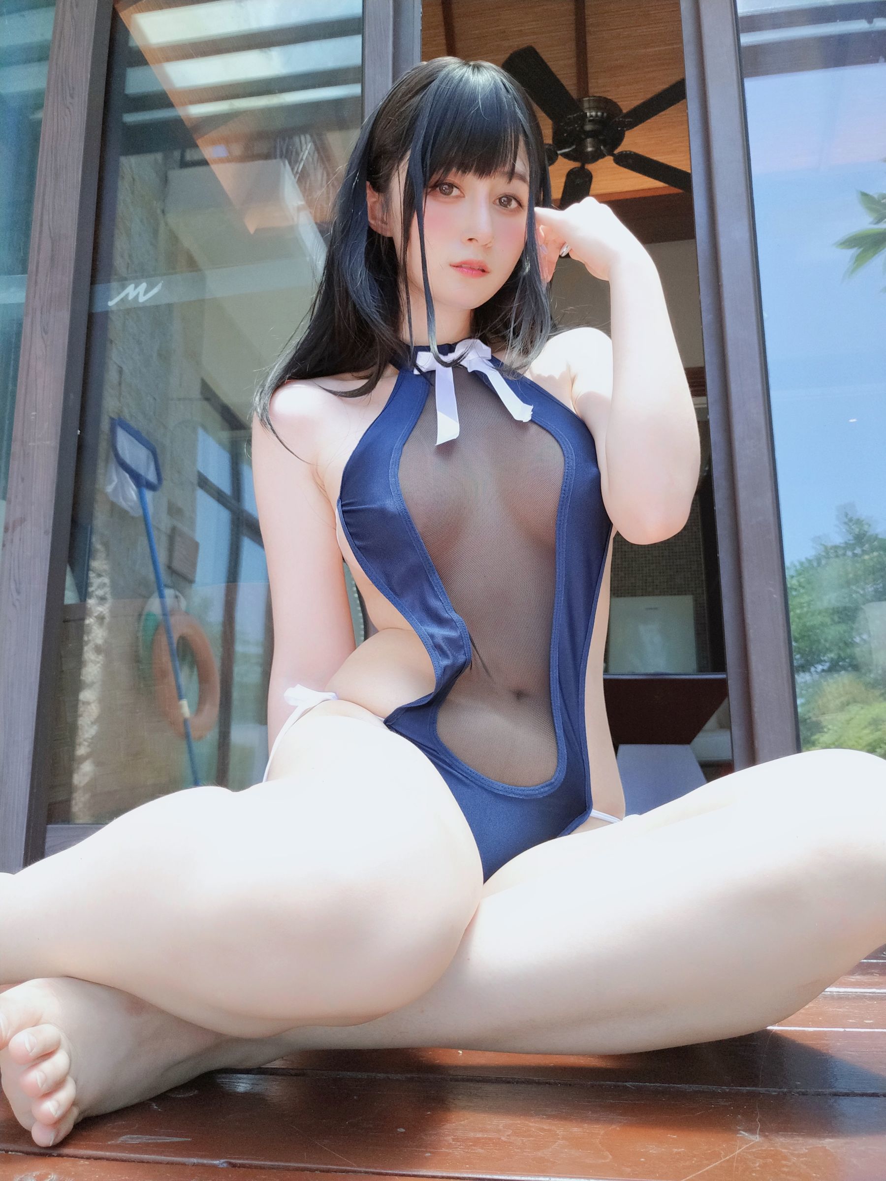 Coser小姐姐白银 - 镂空泳衣-图70