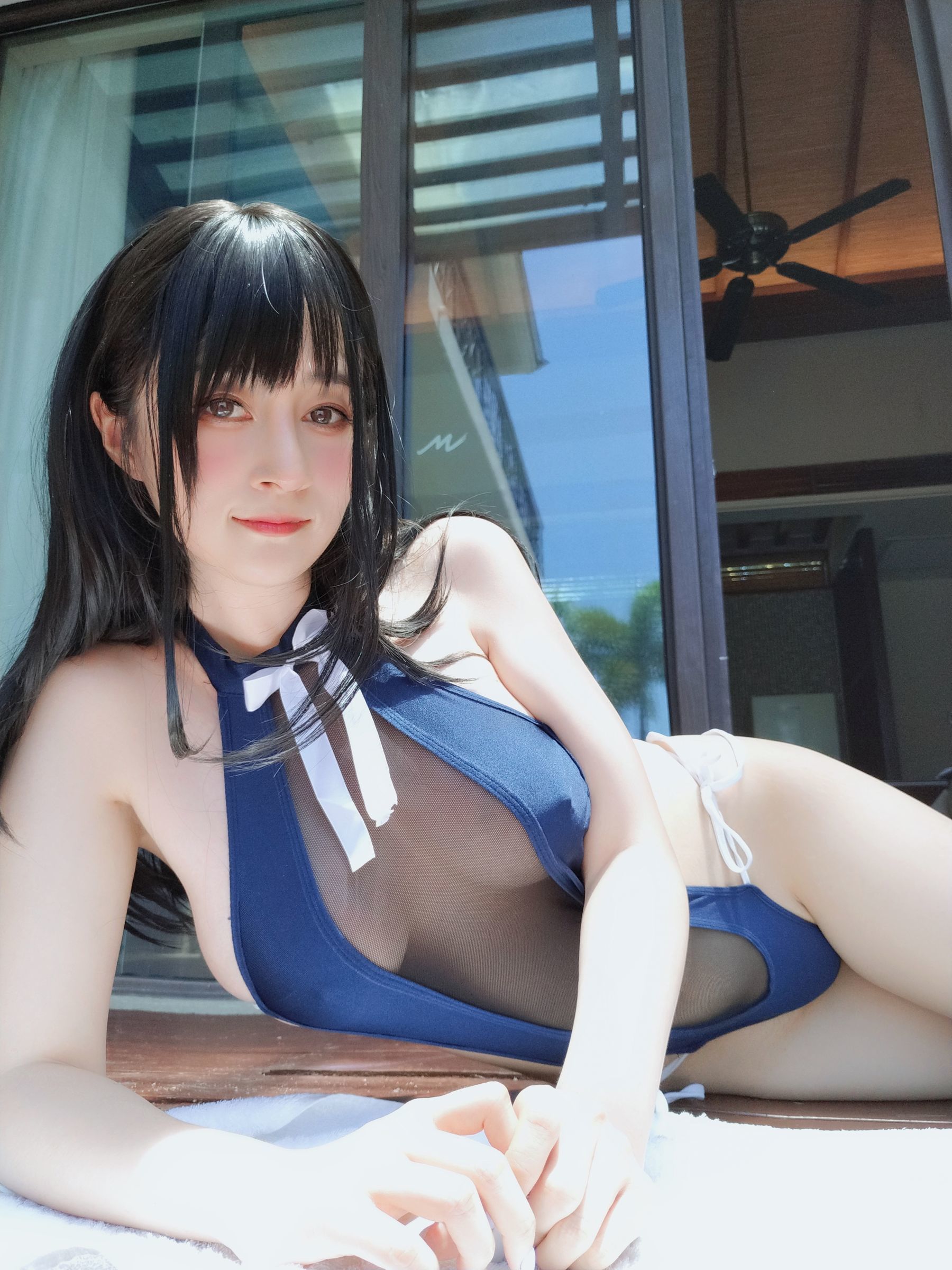 Coser小姐姐白银 - 镂空泳衣-图7